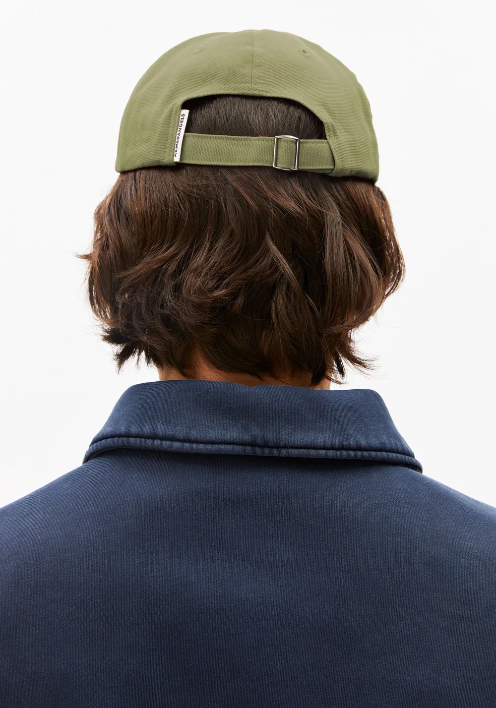 armedangels unisexe casquette yenaas bold coton bio vert clair l armoire poethique  3 