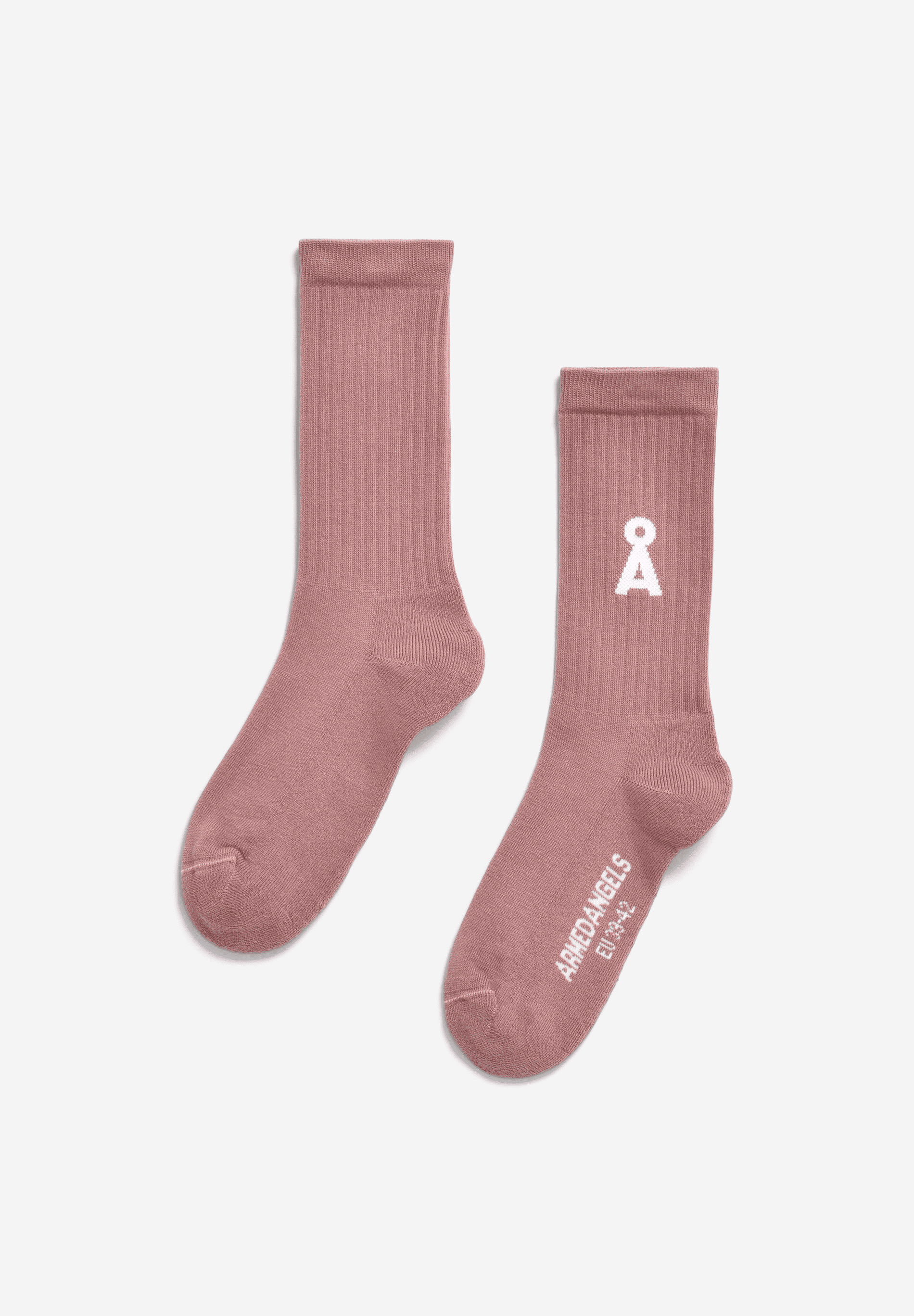 armedangels unisexe chaussettes saamus bold coton bio rose l armoire poethique  1 