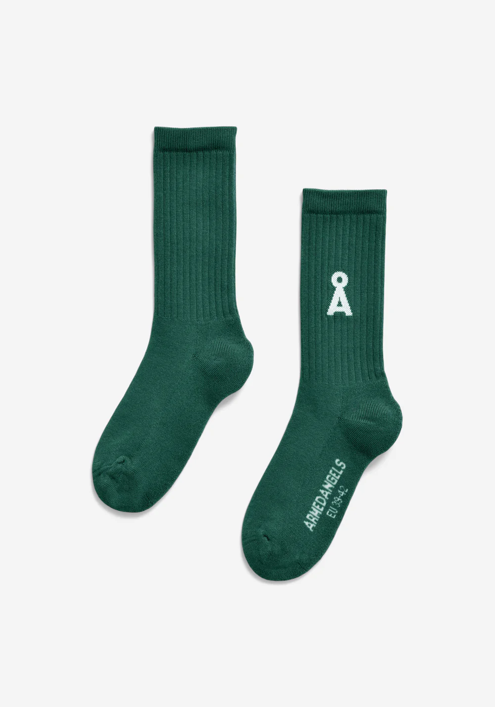 armedangels unisexe chaussettes saamus bold coton bio vert emeraude l armoire poethique  1 