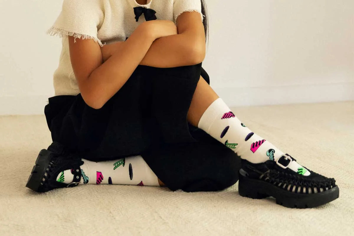 Be socks, marque espagnole de chaussettes colorées et fantaisie, Armoire Poéthique