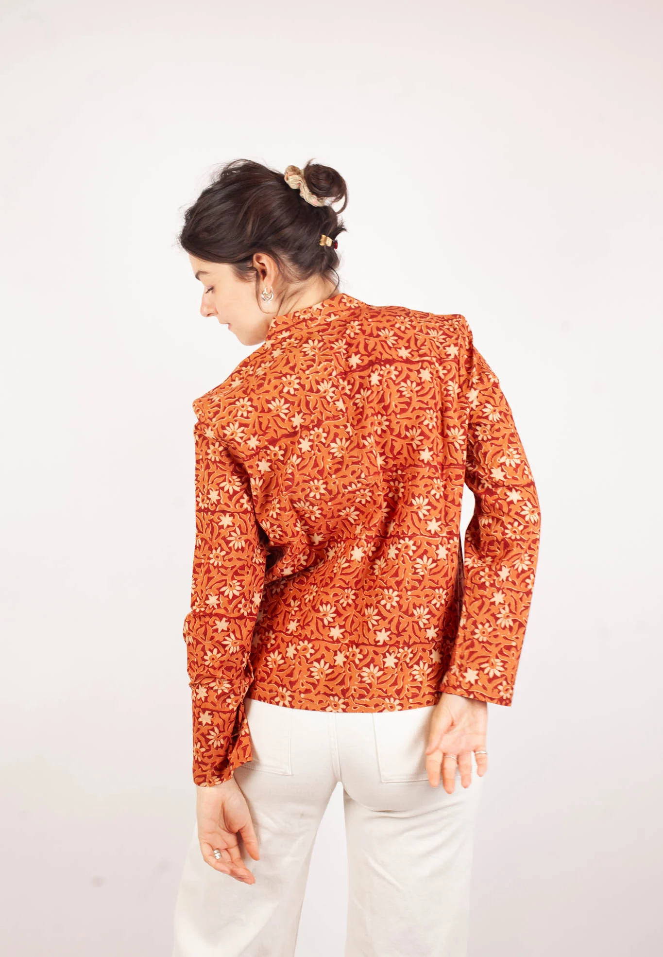 azaadi femme blouse jaisalmer kalee coton bio l armoire poethique  4 