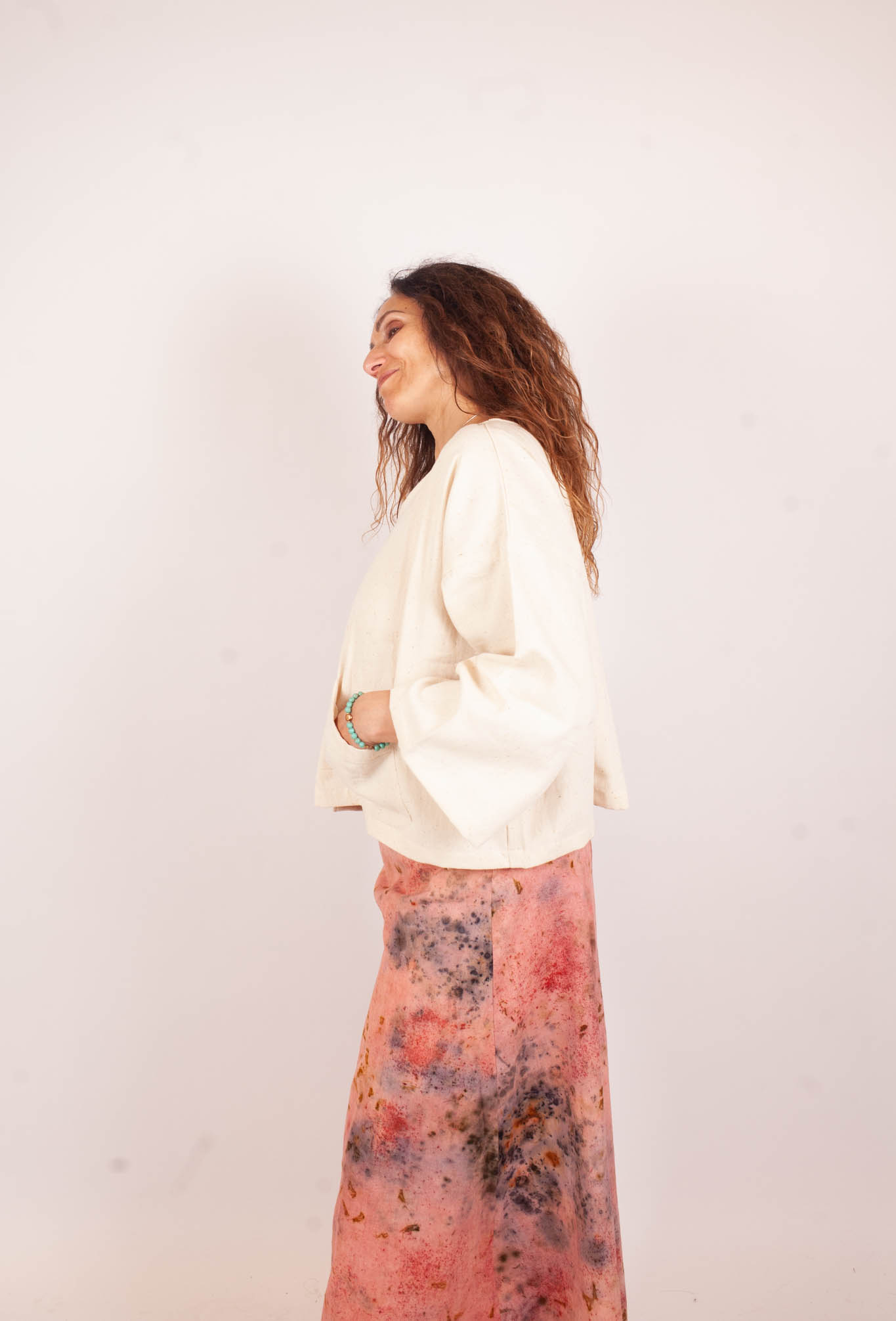 azaadi femme bolero cochin kala coton coton bio l armoire poethique  3 
