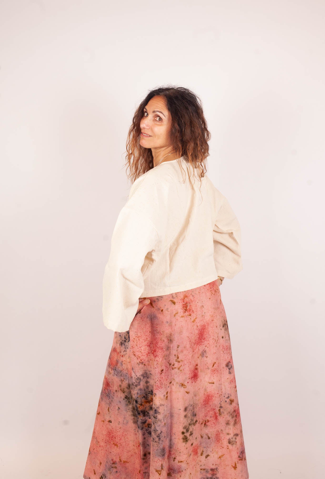 azaadi femme bolero cochin kala coton coton bio l armoire poethique  5 