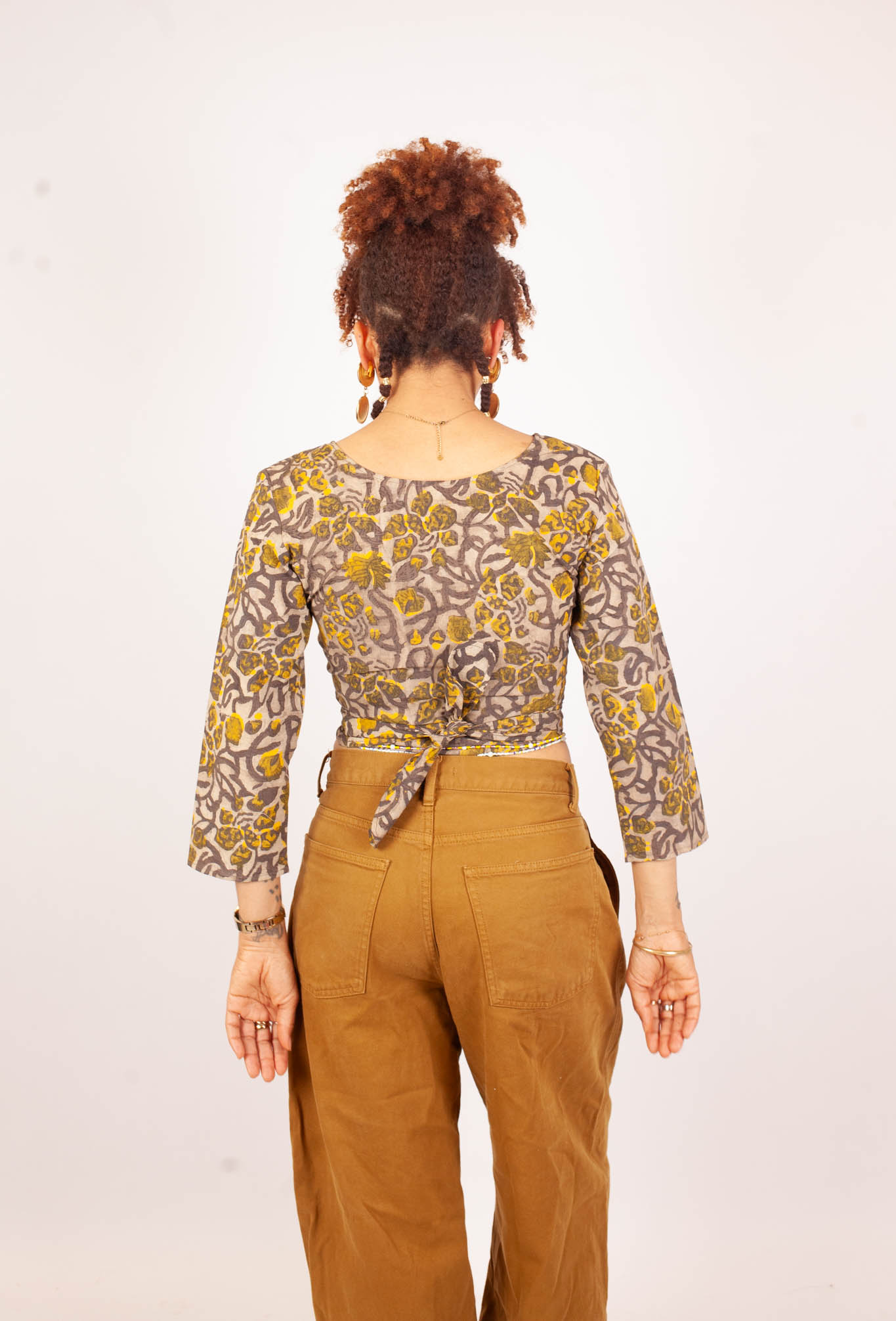 azaadi femme top benares khilana coton bio l armoire poethique  2 