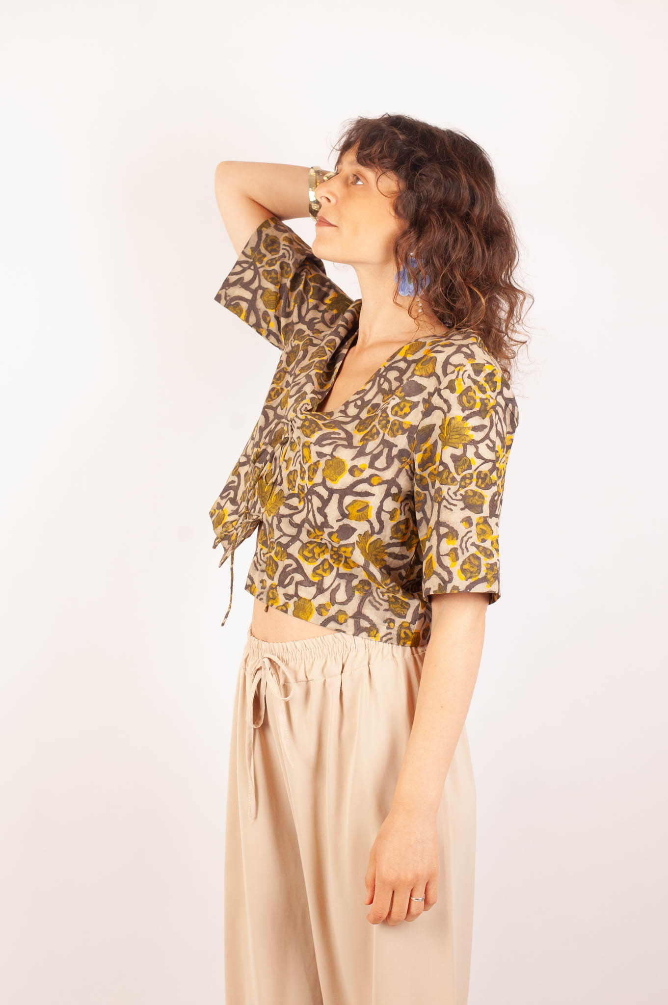 azaadi femme top bobbili khilana coton bio l armoire poethique  2 