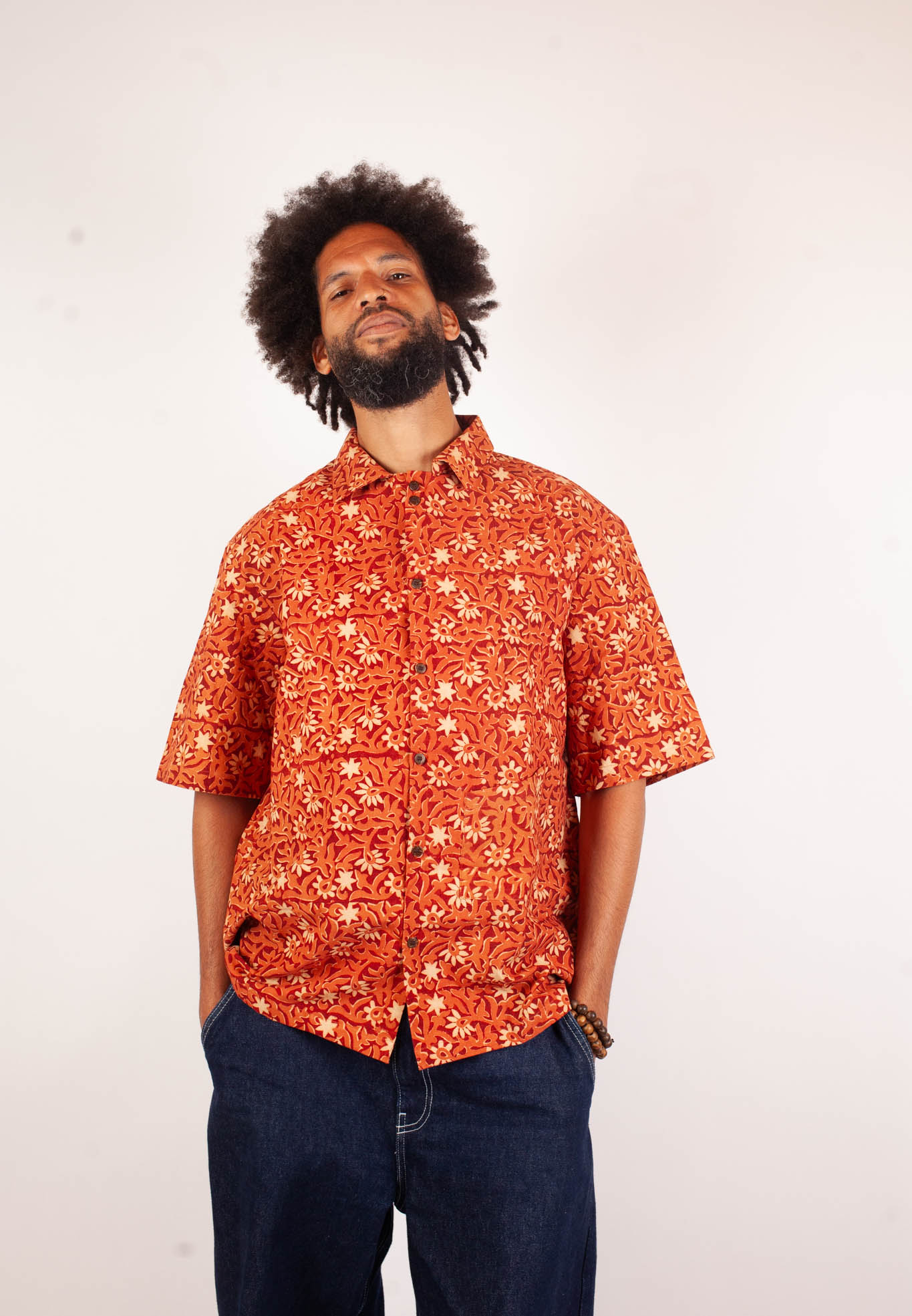 azaadi homme chemise linga kalee coton bio l armoire poethique  2 