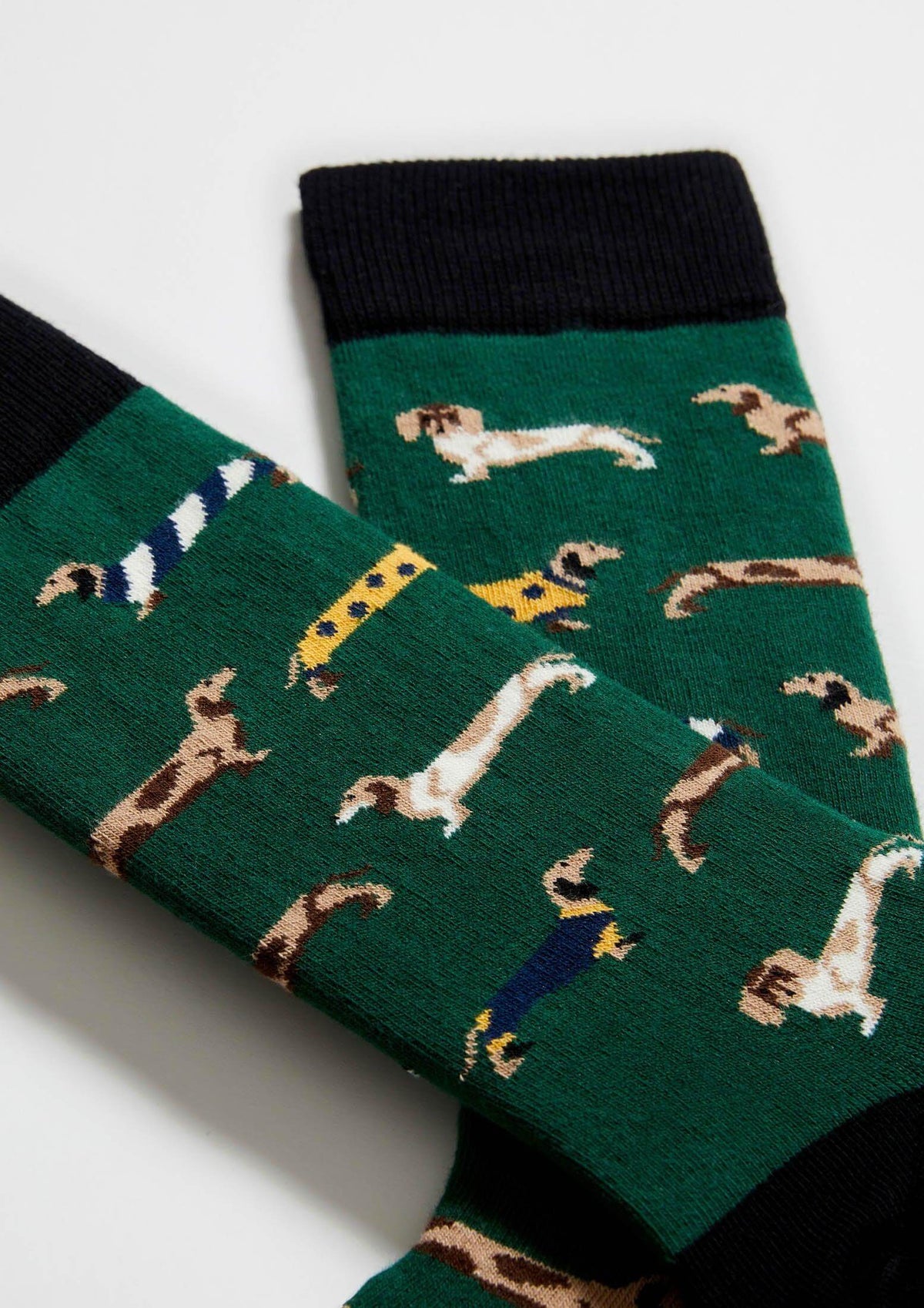 be socks unisexe chaussettes en coton bio basset vert l armoire poethique