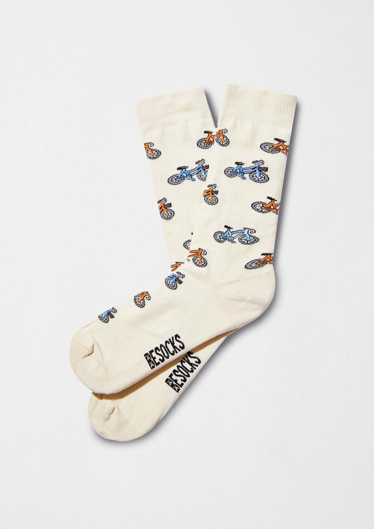be socks unisexe chaussettes en coton bio velo beige l armoire poethique