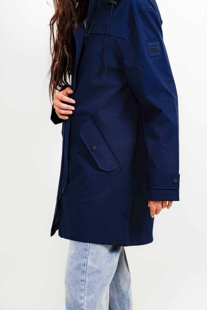 beau nuage unisexe impermeable polyester recycl   bleu l armoire poethique  2 