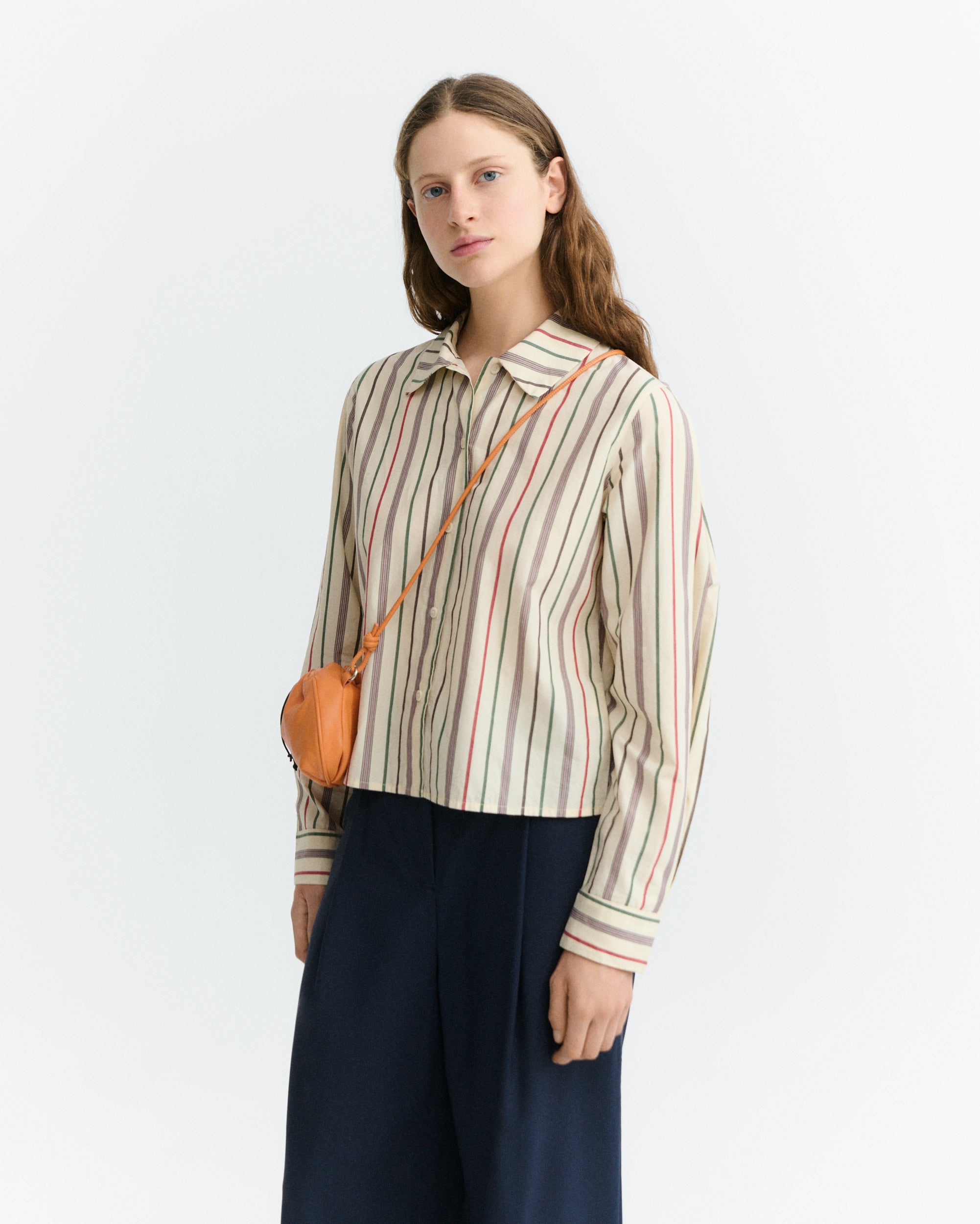 blouse raye en coton bio steffi stripes duna  multicolore thinking mu femme blouse raye duna steffi stripes coton bio multicolore l armoire poethique 1