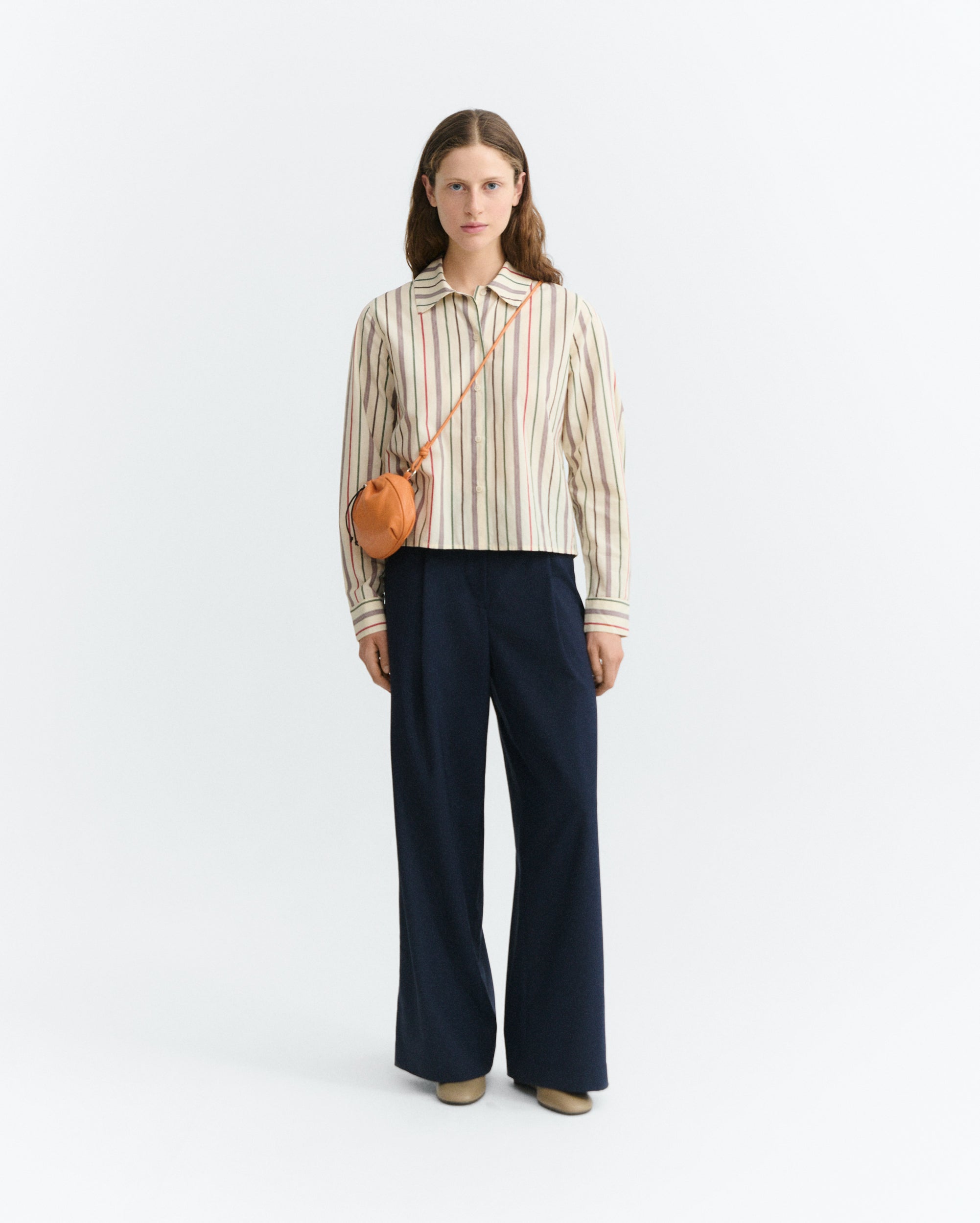 blouse raye en coton bio steffi stripes duna  multicolore thinking mu femme blouse raye duna steffi stripes coton bio multicolore l armoire poethique 2