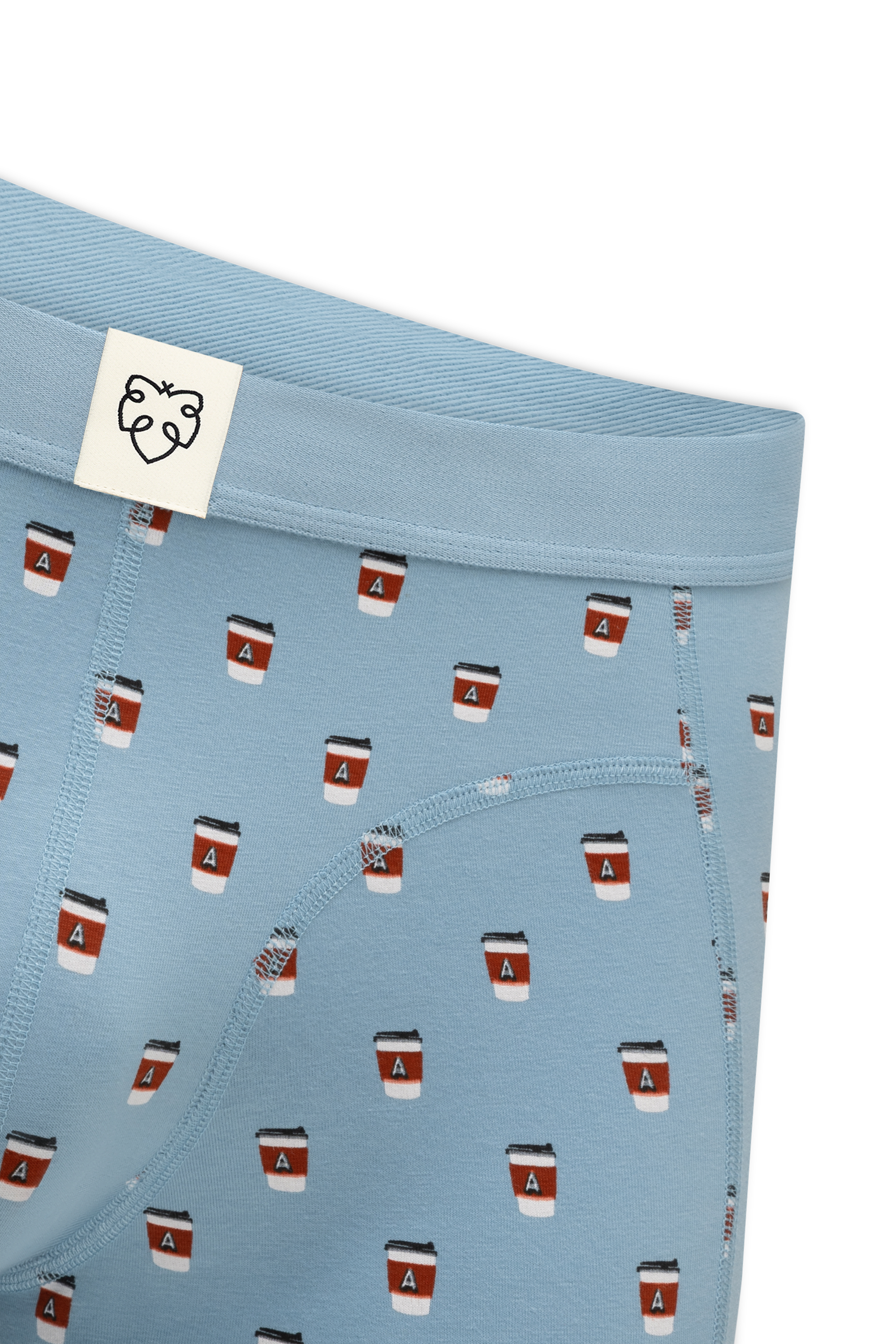 bote cadeau boxer en coton bio caf  emporter  bleu clair a dam homme boxer caf boite cadeau coton bio bleu clair l armoire poethique 2