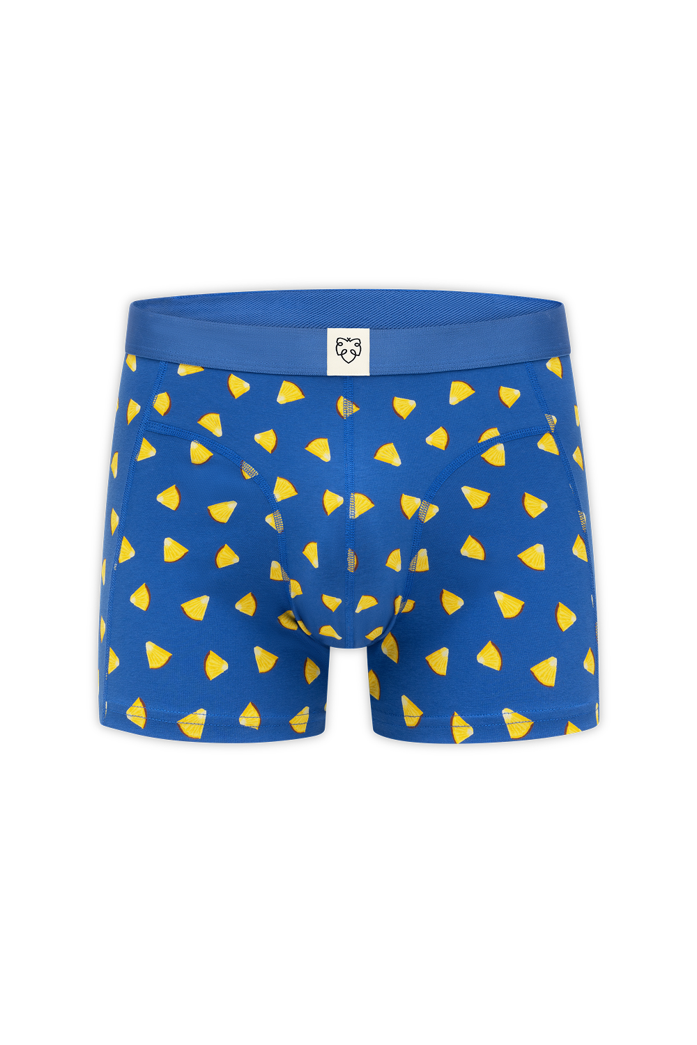 bote cadeau boxer en coton bio jus dananas  bleu clair a dam homme boxer ananas boite cadeau coton bio bleu l armoire poethique 5