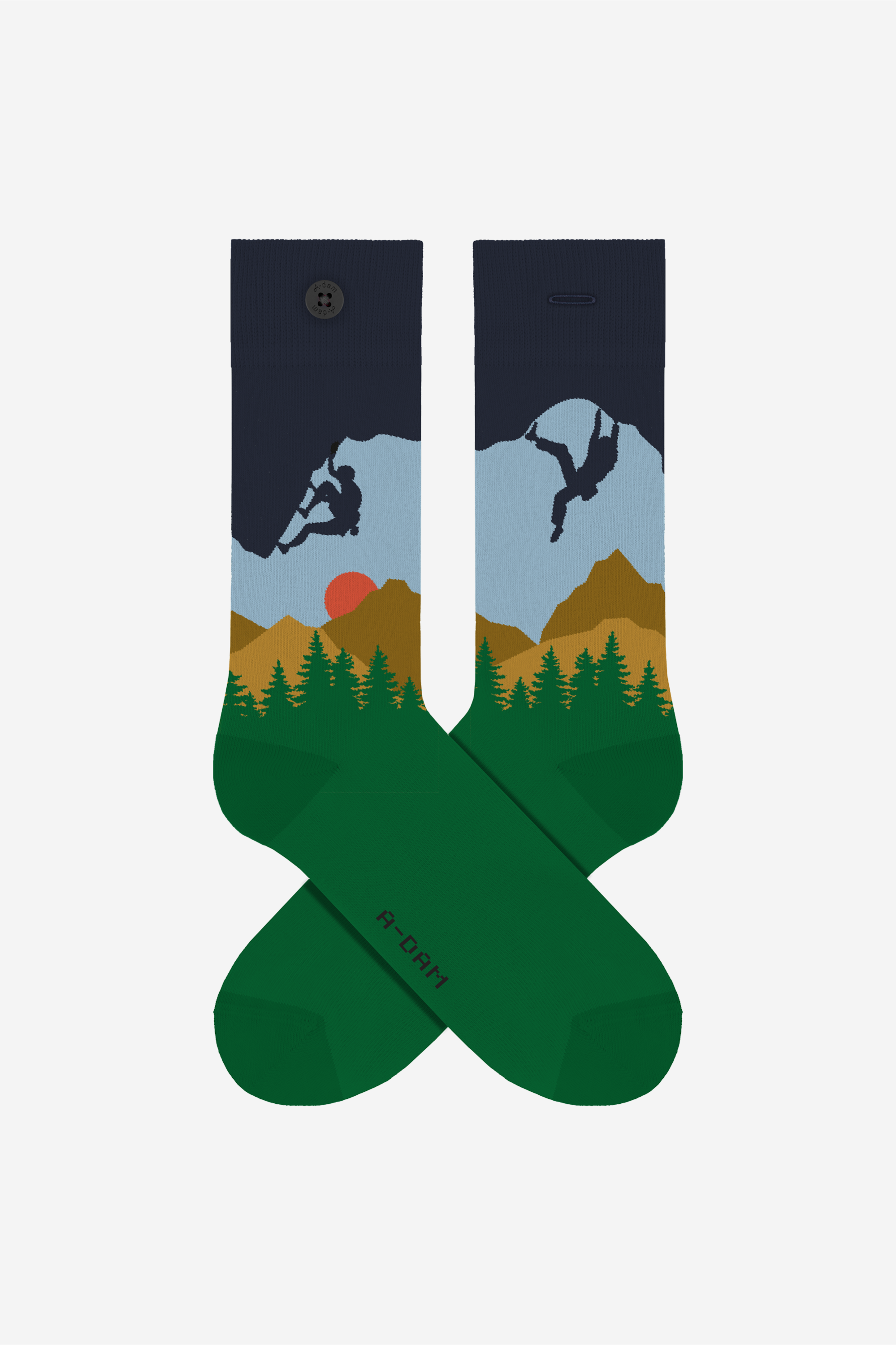 bote de 3 paires de chaussettes en coton bio camping  multicolore a dam homme chaussettes 3 paires boite cadeau camping coton bio multicolore l armoire poethique 3