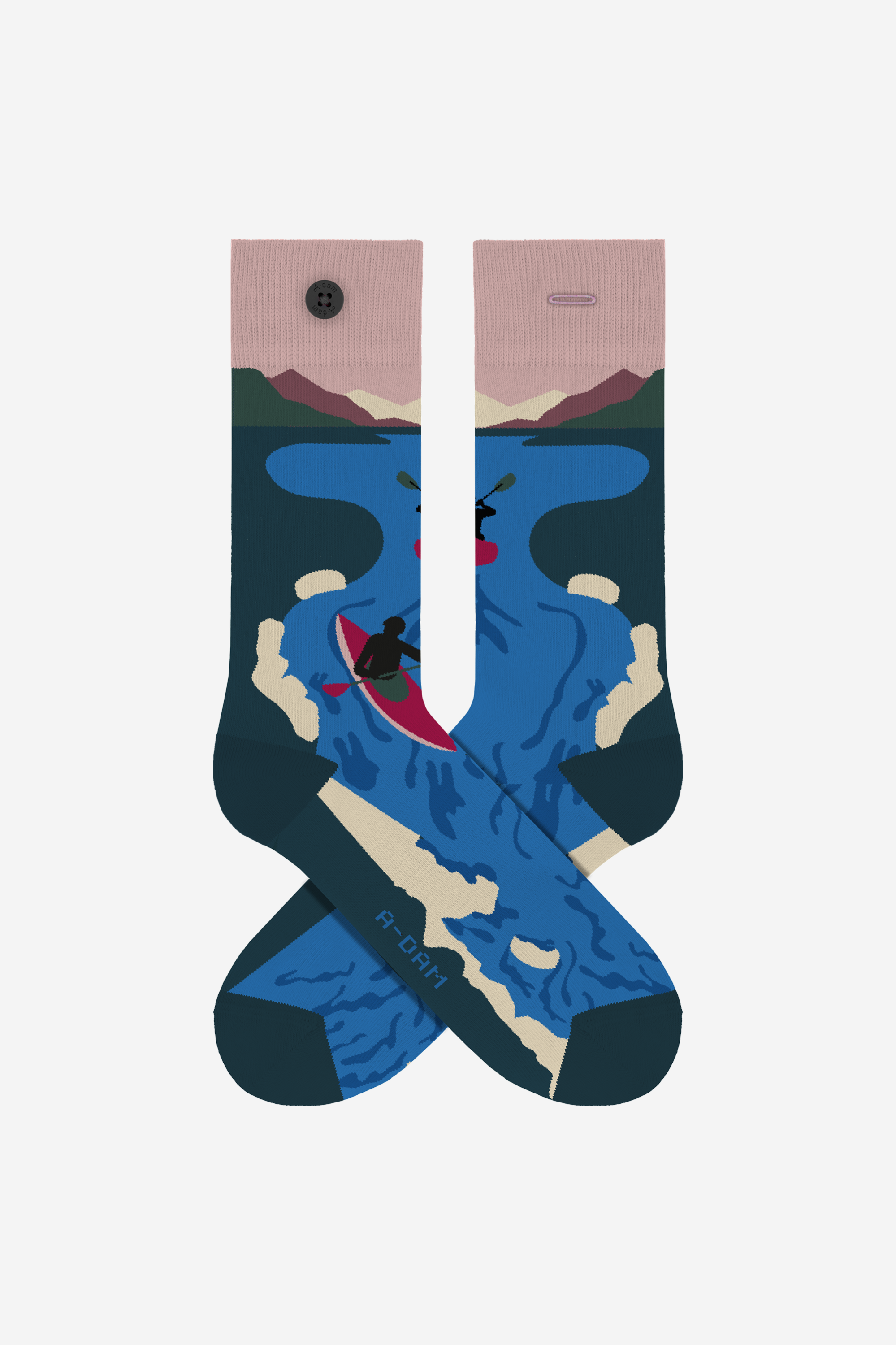 bote de 3 paires de chaussettes en coton bio camping  multicolore a dam homme chaussettes 3 paires boite cadeau camping coton bio multicolore l armoire poethique 4