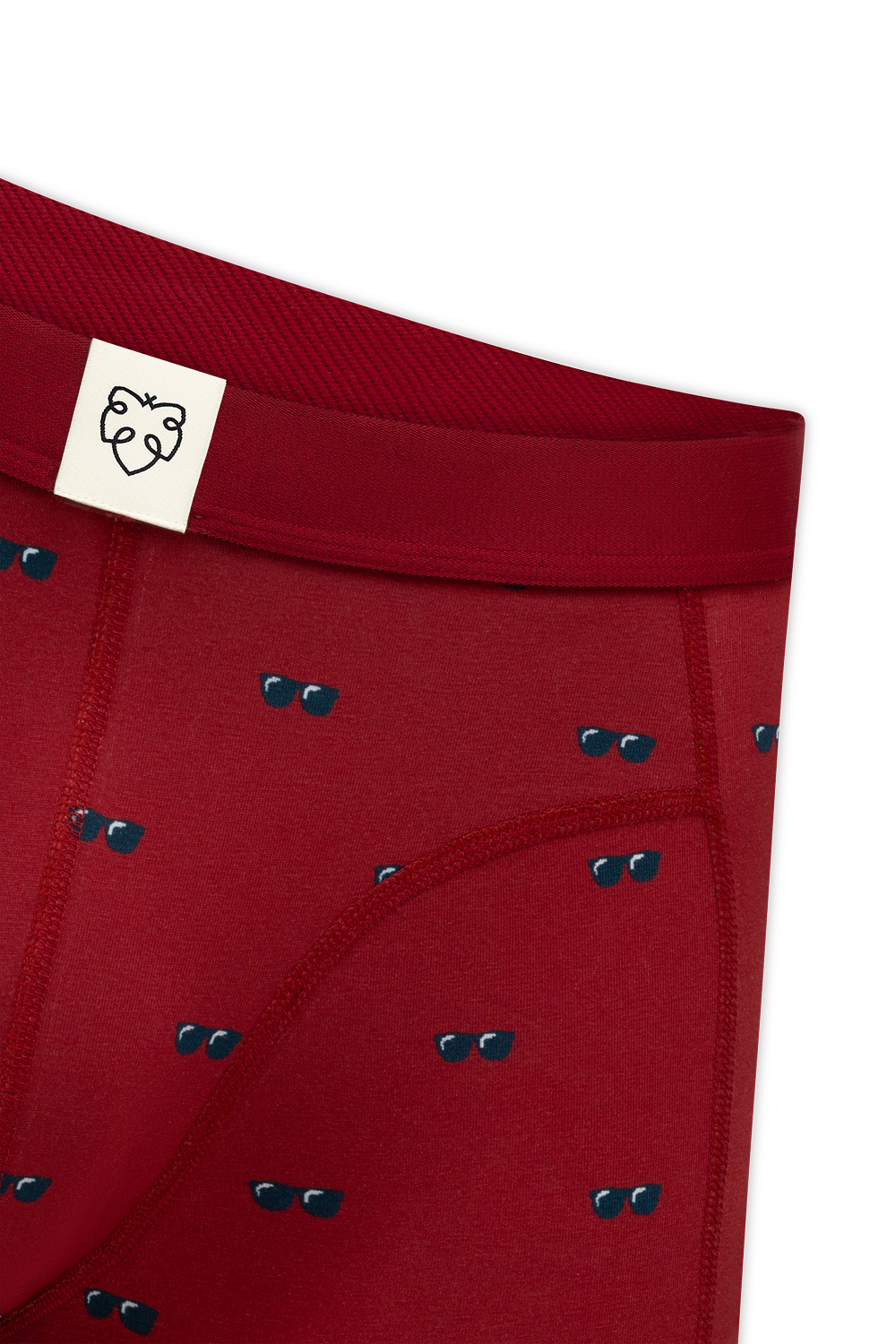 boxer en coton bio lunettes de soleil  bordeaux a dam homme boxer lunettes de soleil coton bio bordeaux l armoire poethique 3