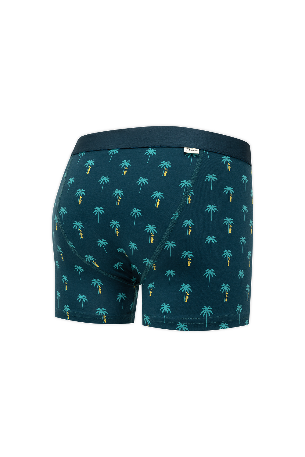 boxer en coton bio palmiers  vert a dam homme boxer palmier coton bio vert l armoire poethique 3