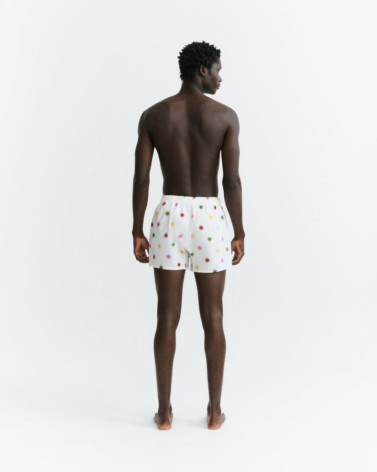 caleon parachute en coton bio sol multicolor  blanc thinking mu homme caleon parachute sol coton bio multicolore blanc l armoire poethique 5