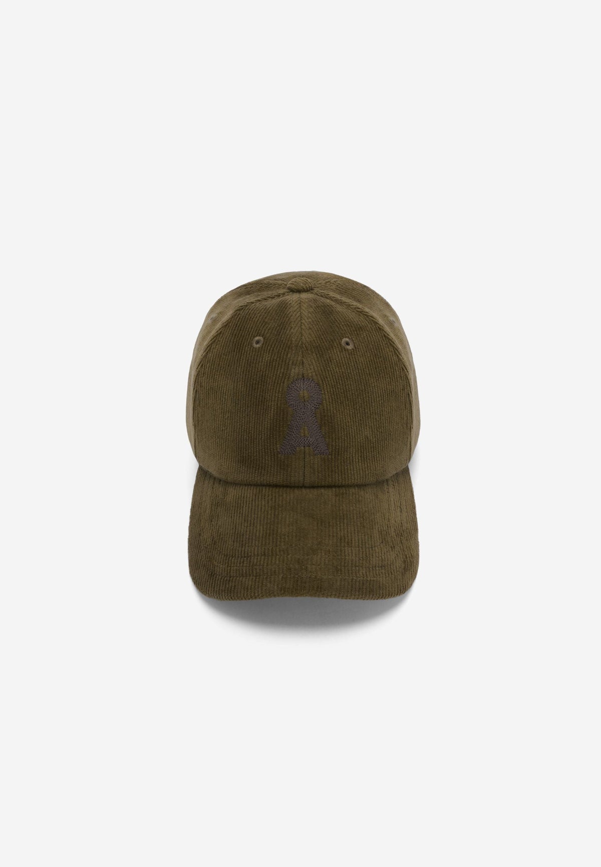 casquette en velours de coton bio yenaas cord  camel armedangels unisexe casquette velour yenaas coton bio kaki l armoire poethique 4