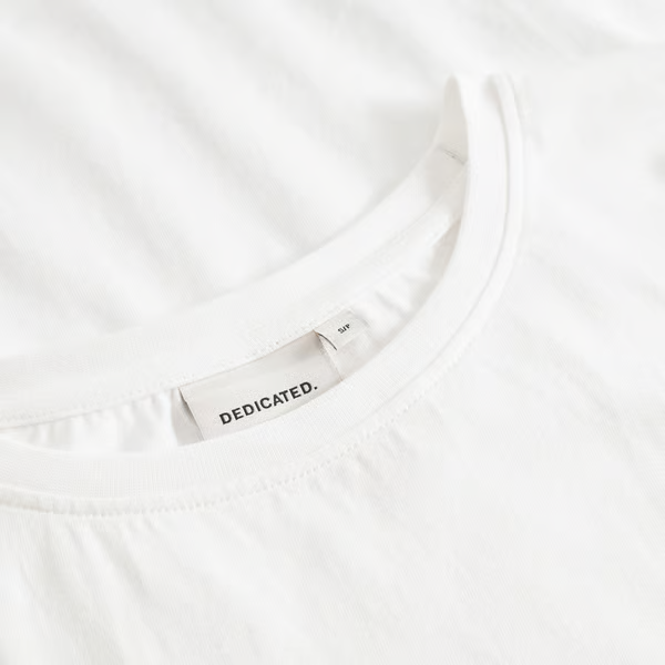 dedicated femme t shirt visby dandelion cycles pissenlits coton bio white blanc l armoire poethique  1 