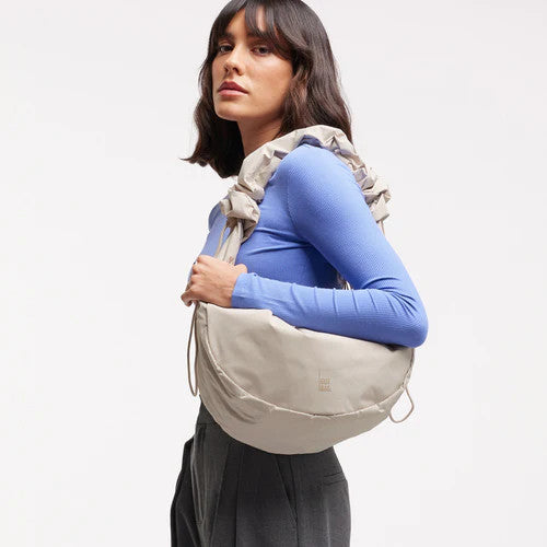 got bag femme sac banane moon bag ruffle ivoire polyester recycle l armoire poethique  1 