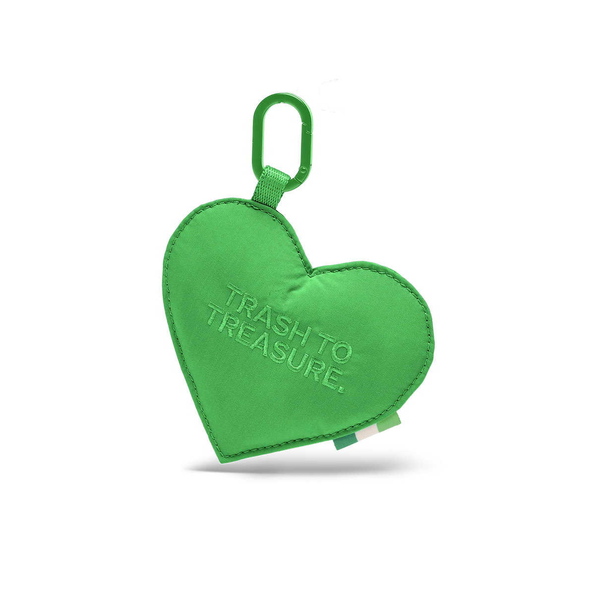 got bag unisexe breloque de sac coeur deperlante en polyester recycle treasure c