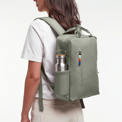 got bag unisexe sac a dos daypack 2.0 bass vert sauge polyester recycle l armoire poethique  4 