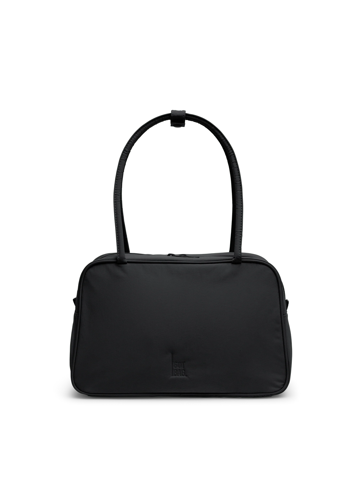 got bag unisexe sac a main deperlant en polyester recycle strike bag noir l armo