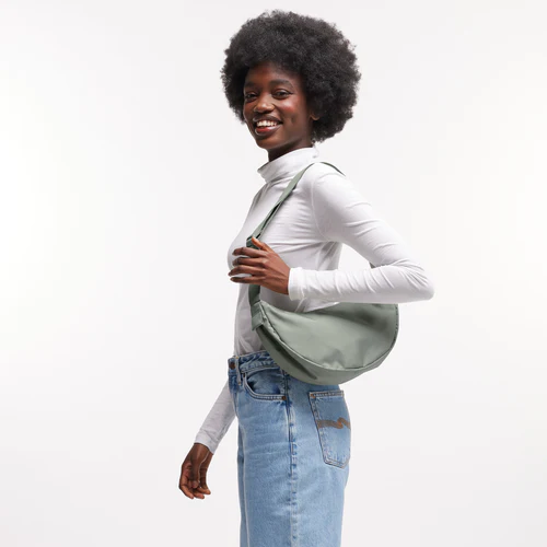 got bag unisexe sac banane cloud moon bag small bass vert sauge polyester recycle l armoire poethique  2 