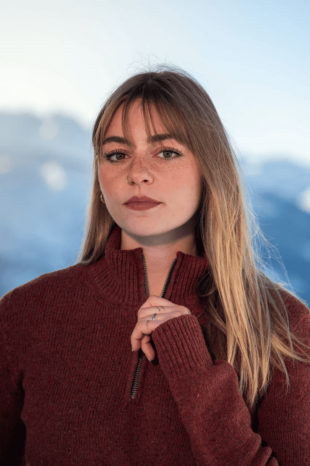 maison izard unisexe pull cot cognac laine l armoire poethique  1 