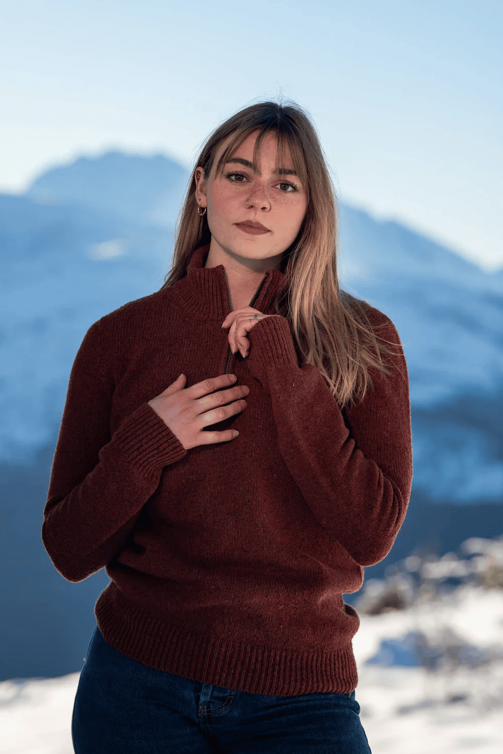 maison izard unisexe pull cot cognac laine l armoire poethique  2 