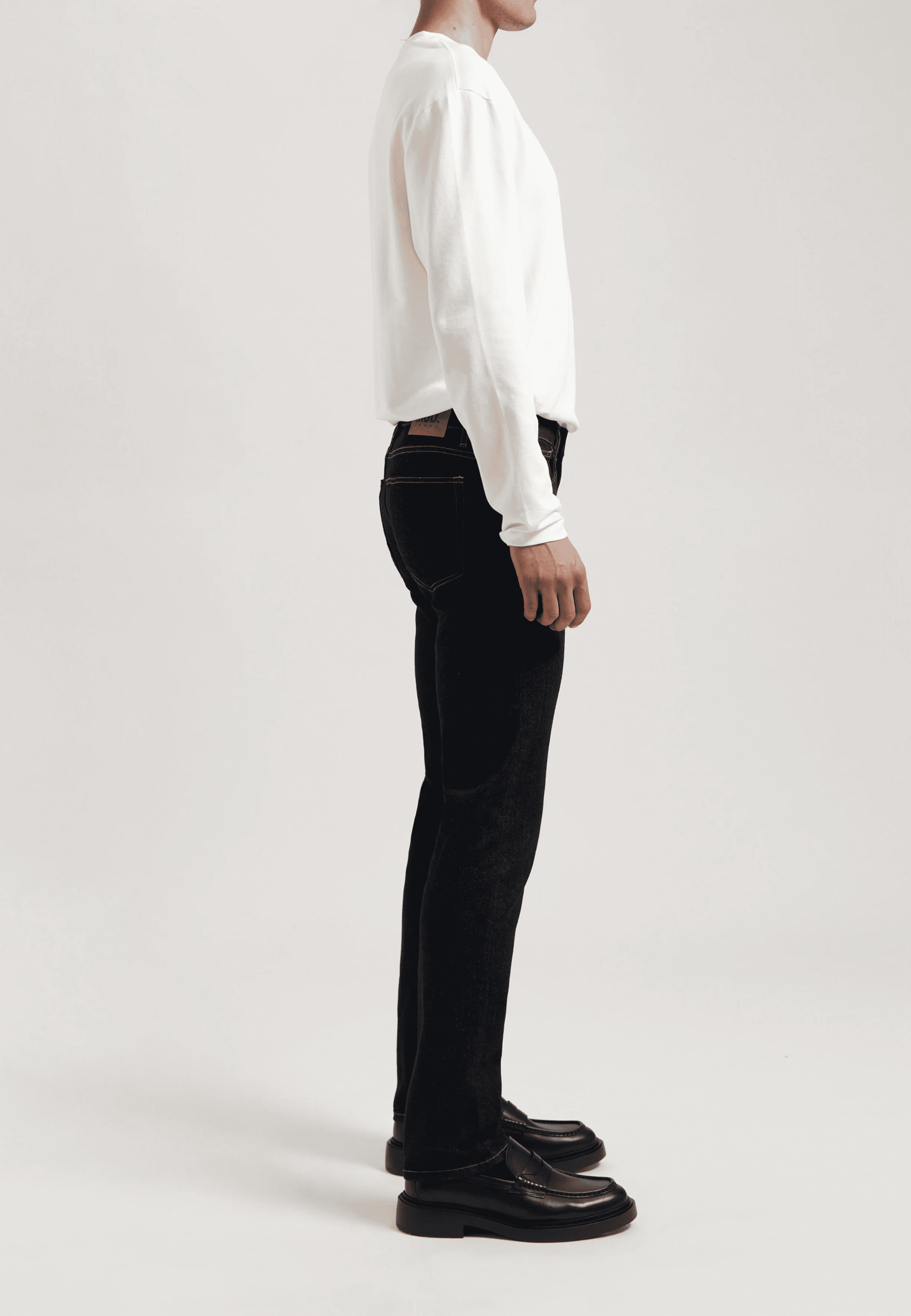 mud jeans homme bryce mid straight coton bio coton recycle strong blue l armoire poethique  5 