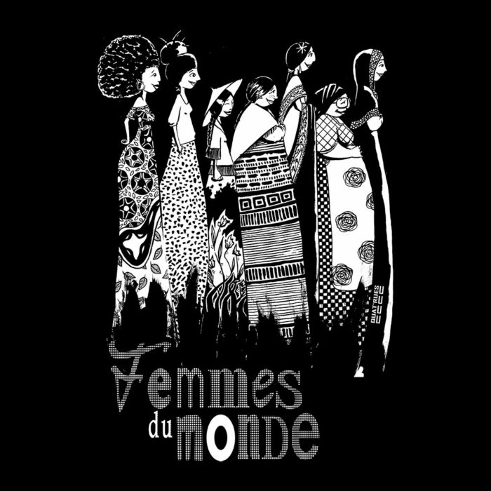 quat rues homme t shirt douala femmes monde noir coton bio l armoire poethique  1 