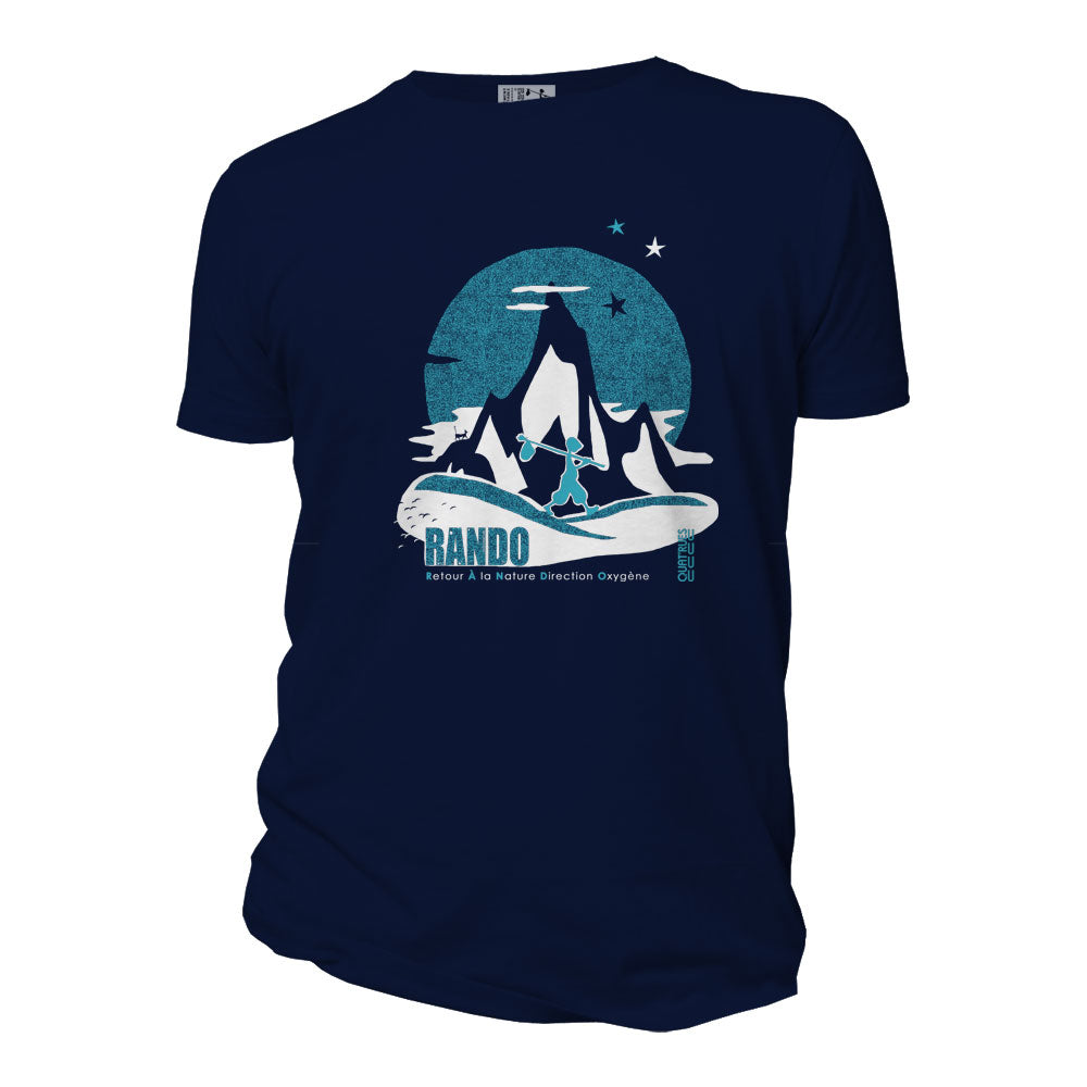 quat rues homme t shirt douala rando bleu marine coton bio l armoire poethique  3 