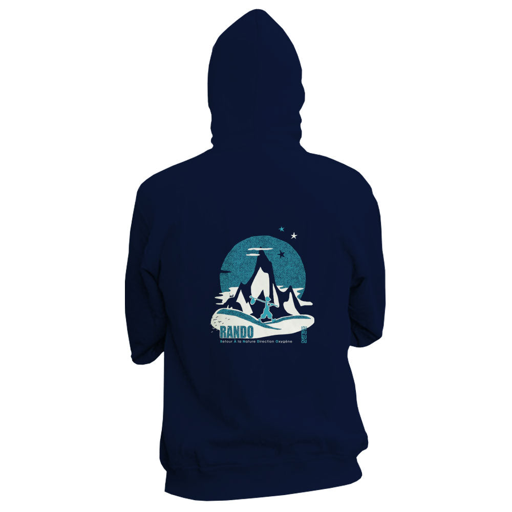 quat rues unisexe veste boston rando bleu marine coton bio l armoire poethique  2 