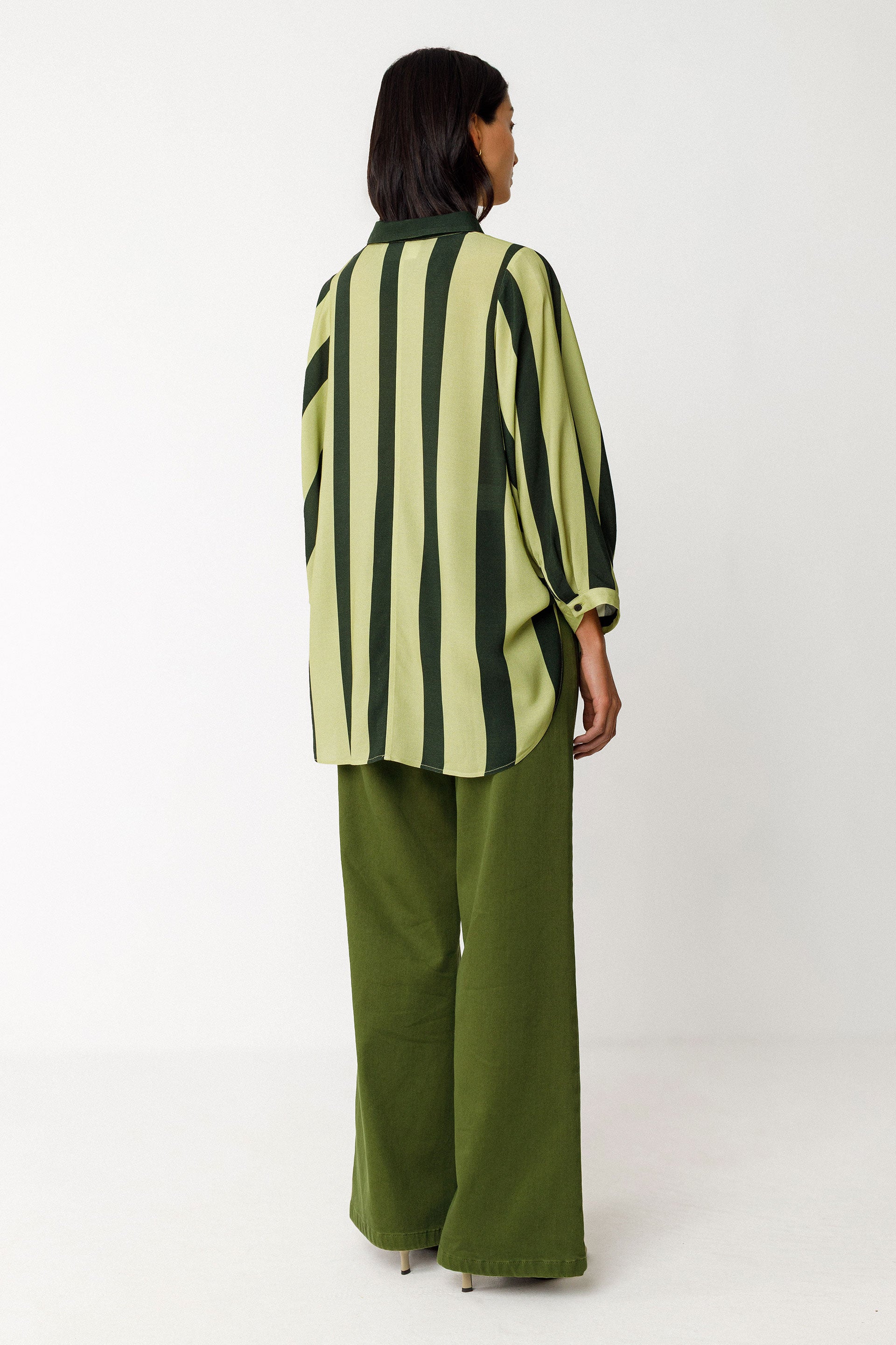 skfk femme blouse katrin vert lenzing ecovero l armoire poethique  4 