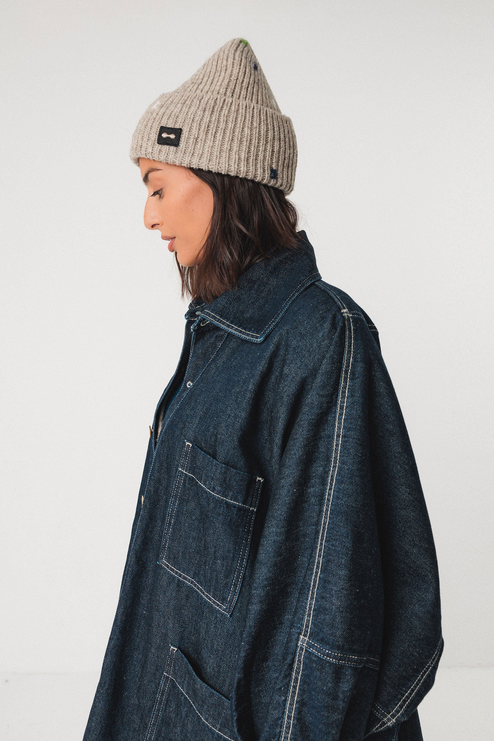 skfk femme bonnet ardi laine merinos gris l armoire poethique  2 