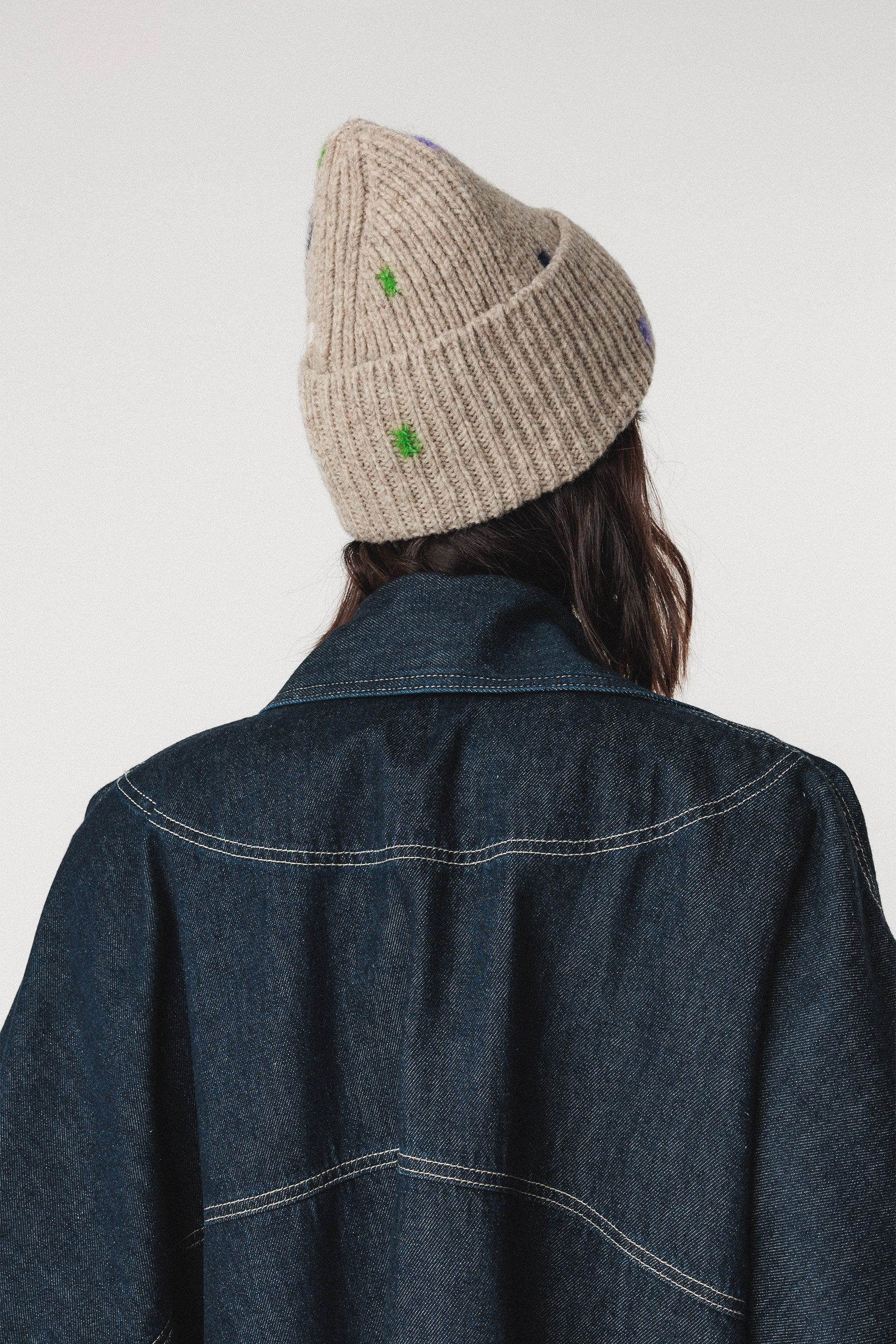 skfk femme bonnet ardi laine merinos gris l armoire poethique  3 