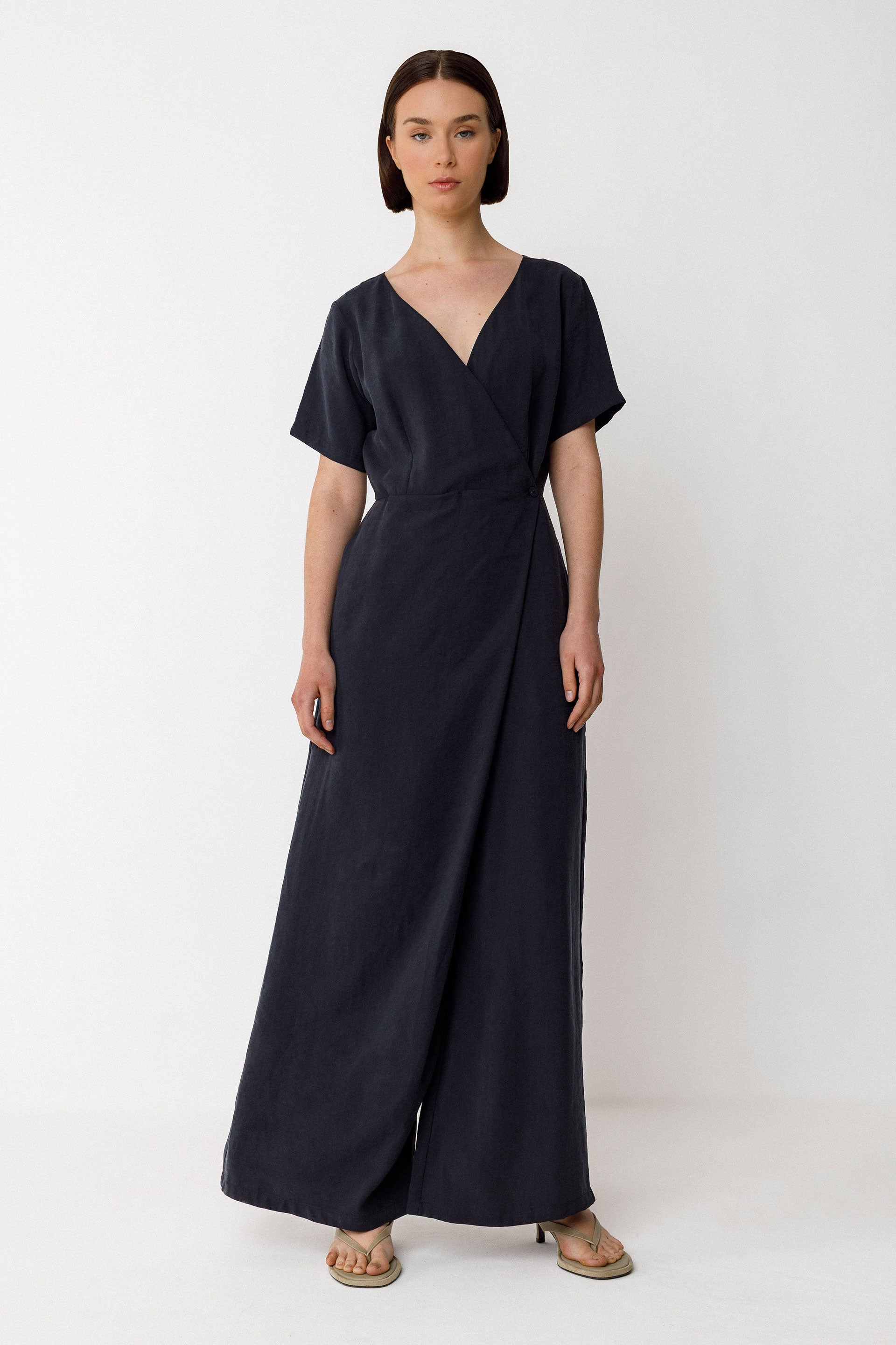 skfk femme combinaison adela noir modal tencel l armoire poethique  1 