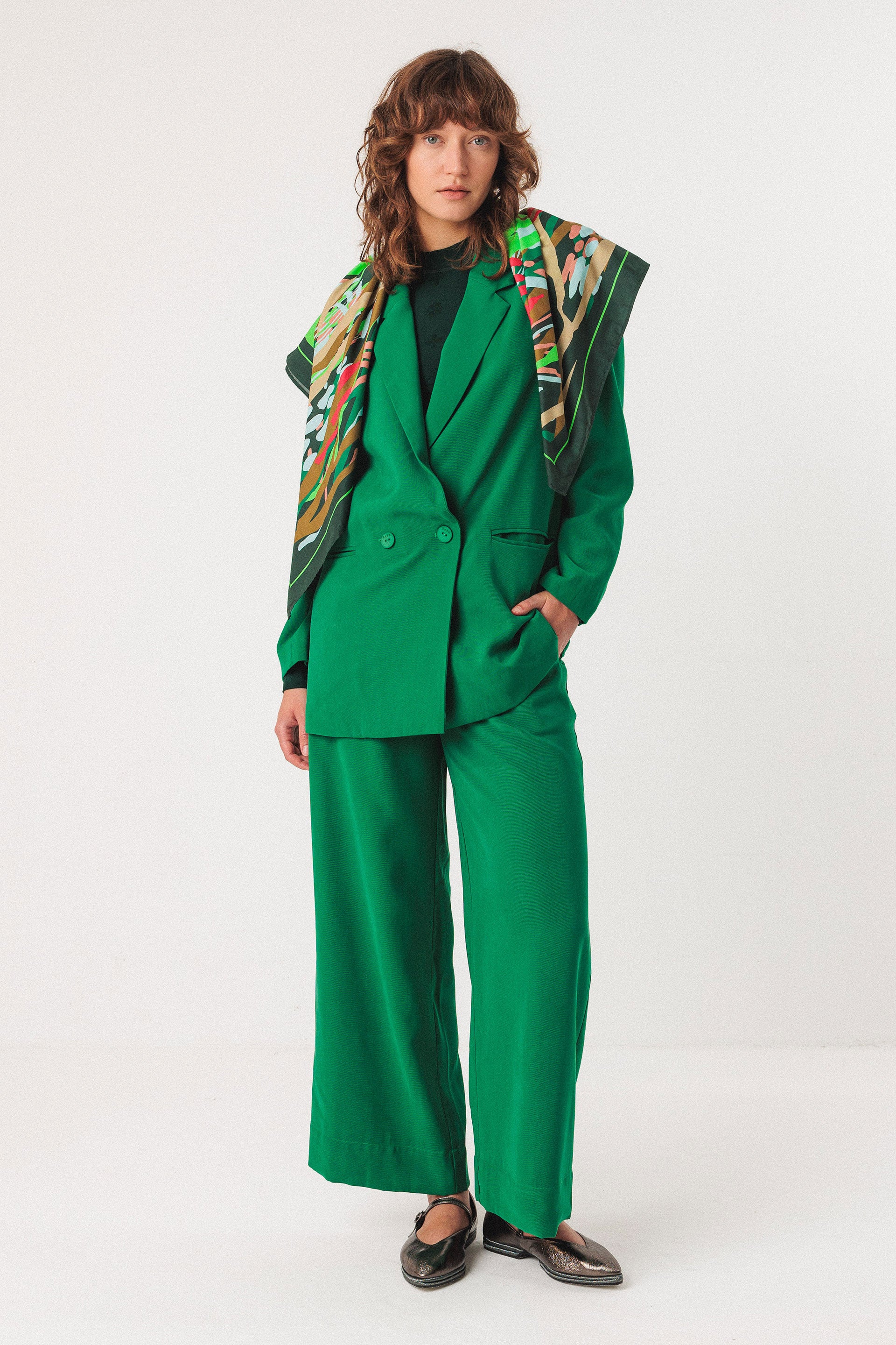 skfk femme foulard barasan coton bio multicolore l armoire poethique  1 