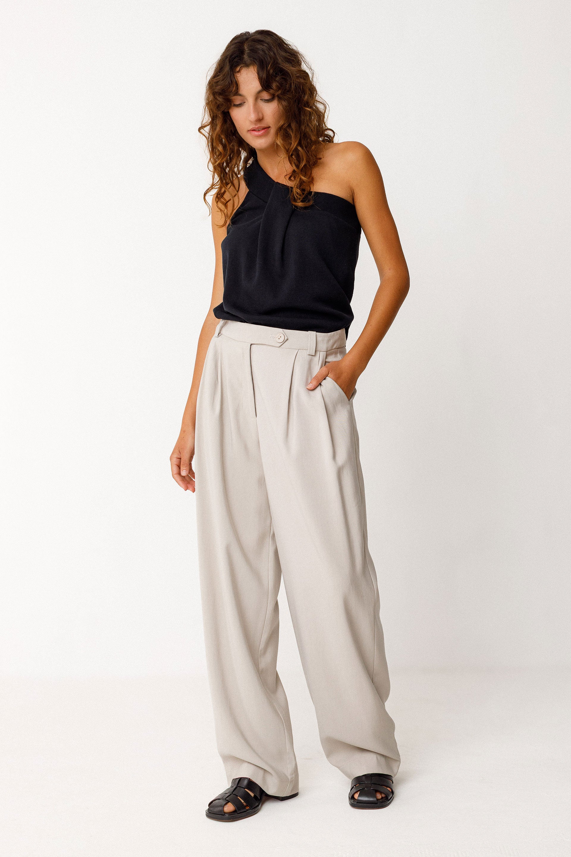 skfk femme pantalon haide mastic lenzing ecovero l armoire poethique  2 