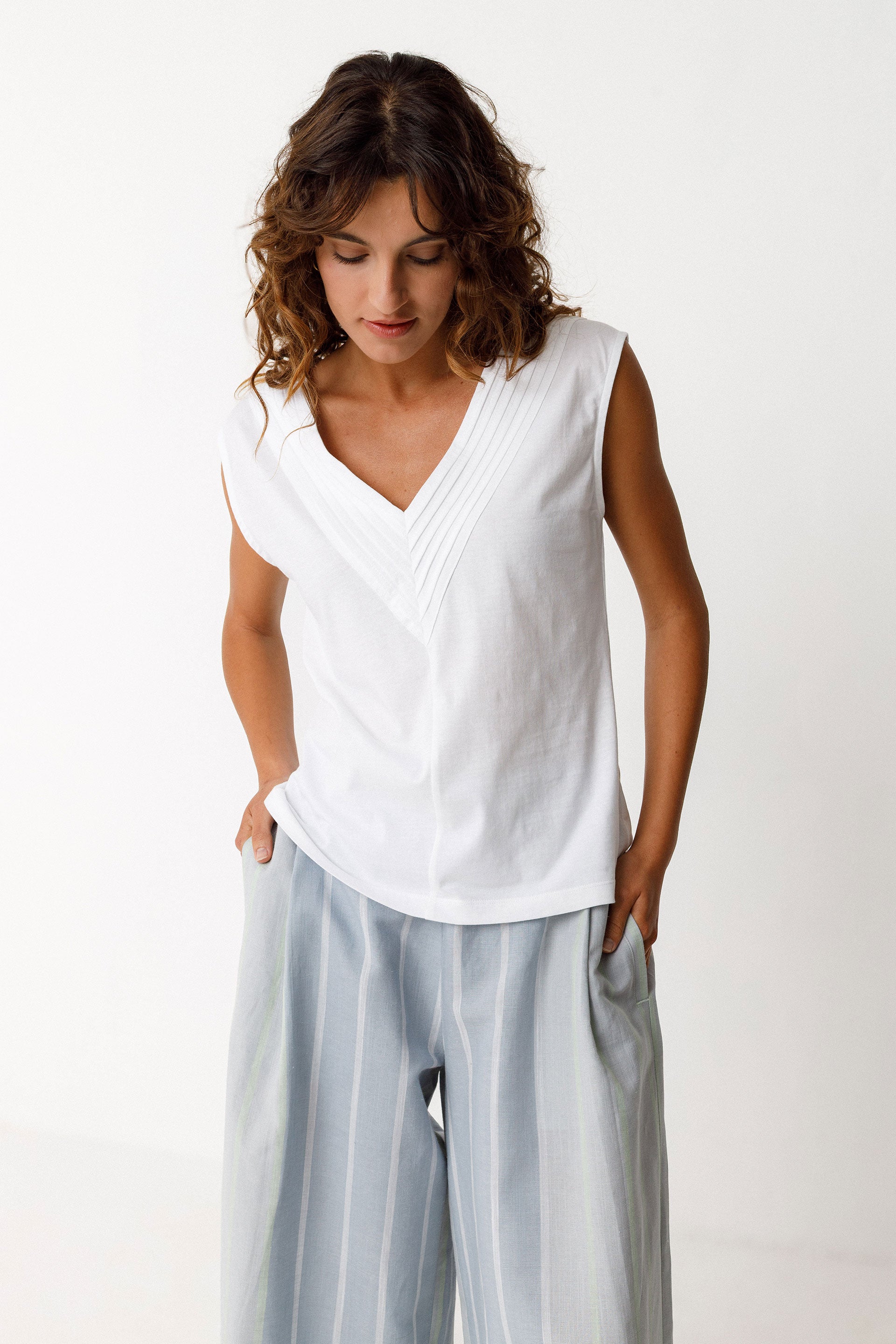 skfk femme t shirt zuntz 9 blanc coton bio l armoire poethique  1 