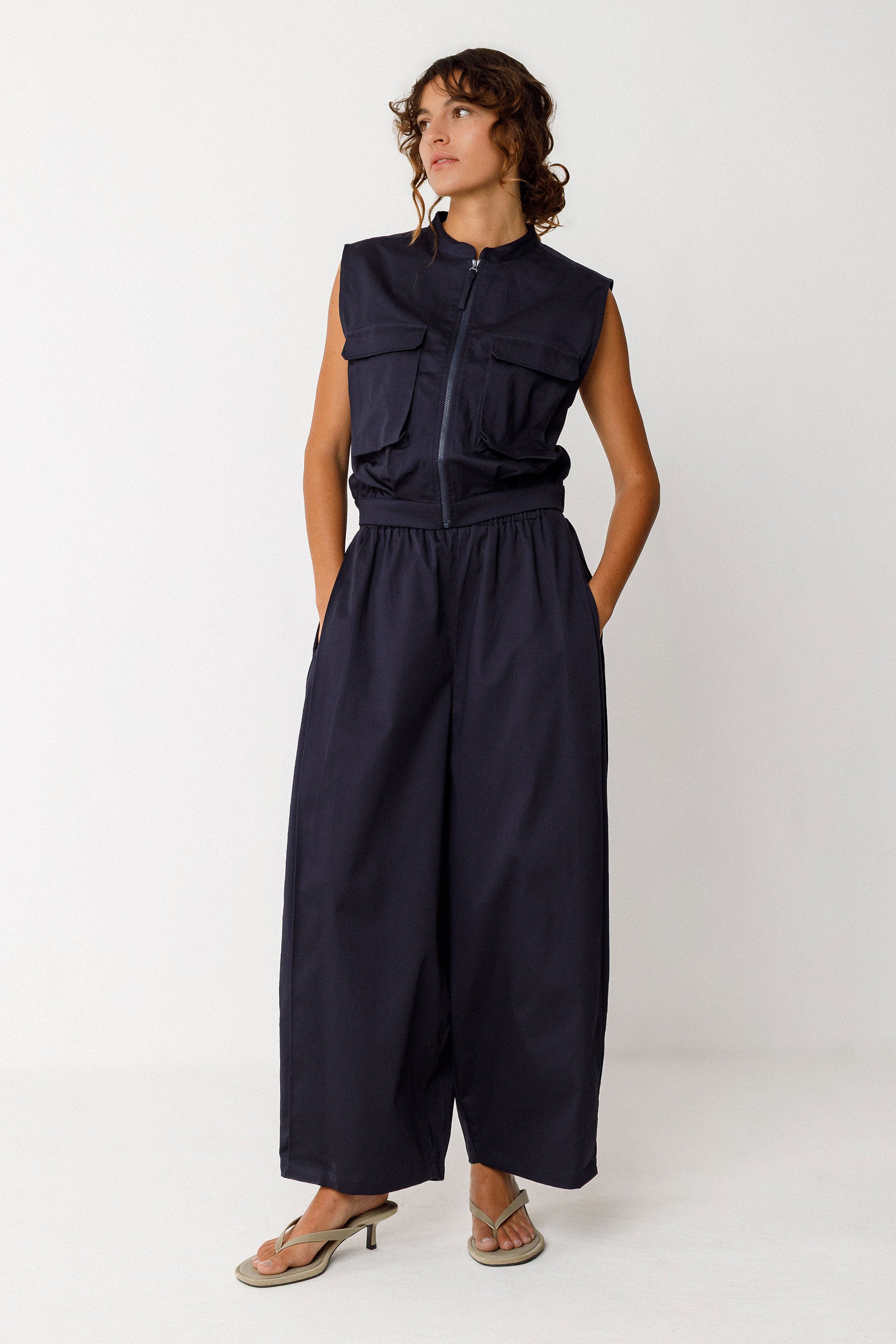 skfk femme top bea bleu coton bio l armoire poethique  1 