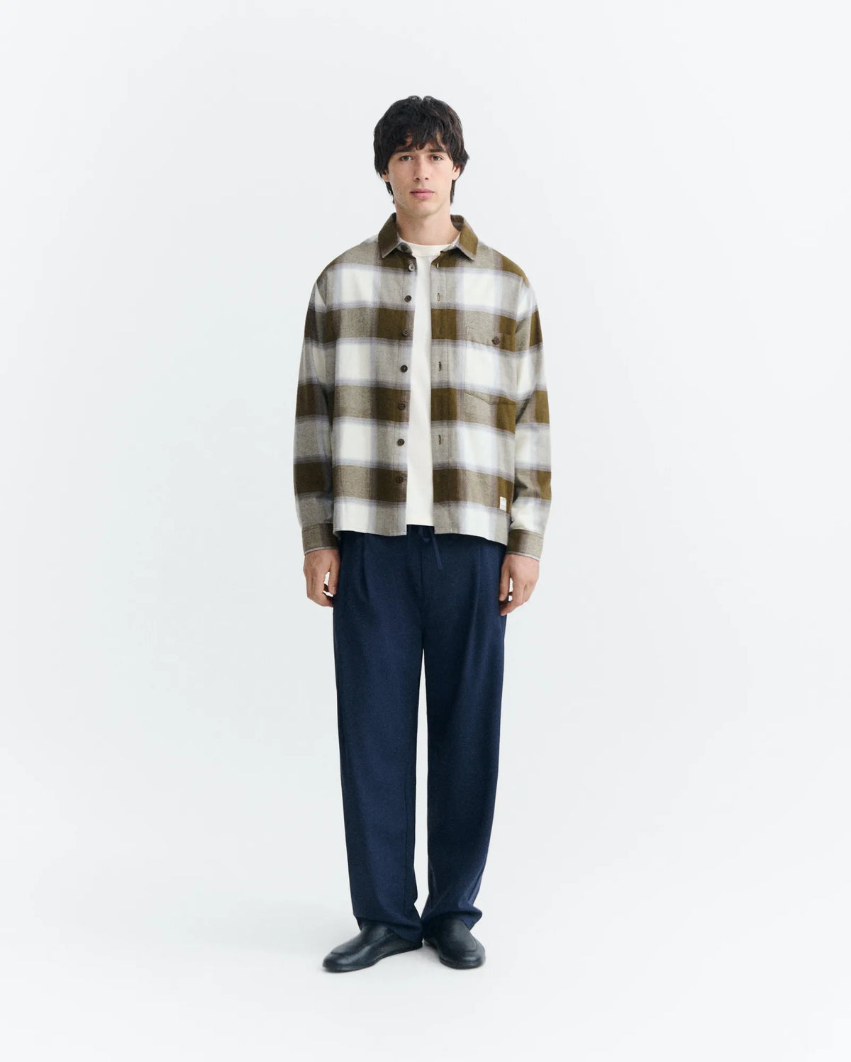 thinking mu chemise a carreaux en coton bio ashe checks theo multicolore l armoire poethique