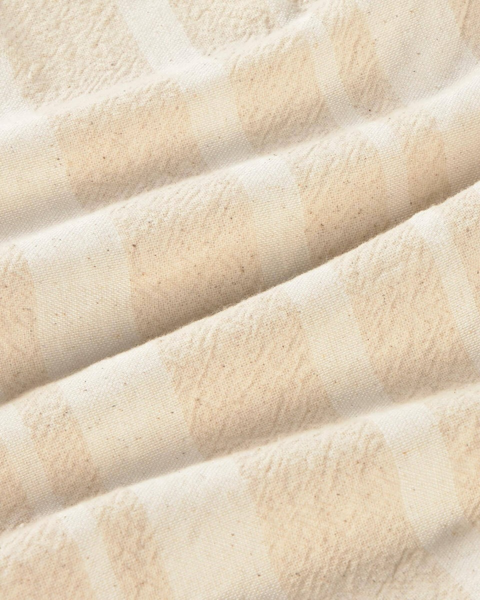 thinking mu femme bermuda raw dappled stripes lia ecru coton bio l armoire poethique  2 