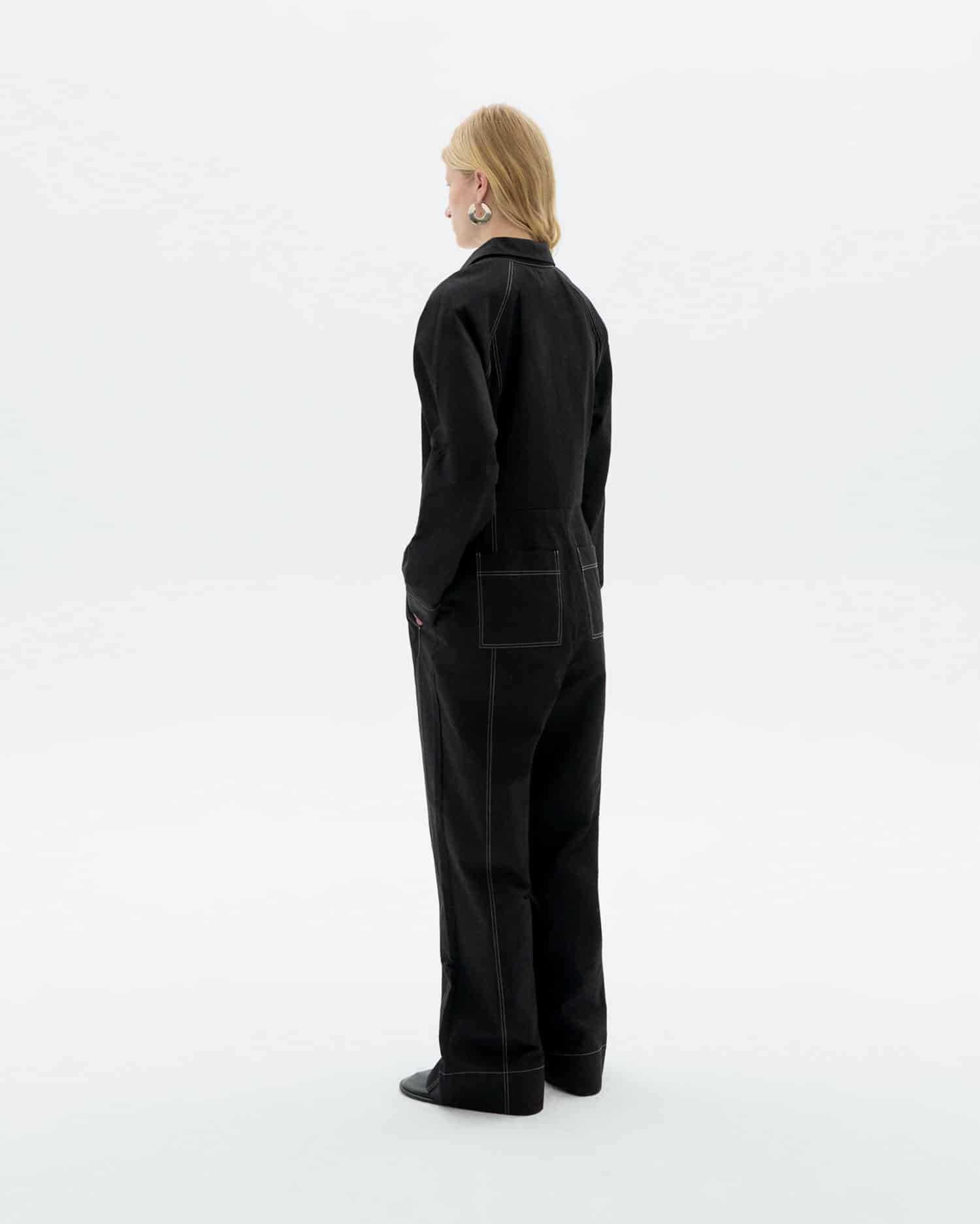 thinking mu femme combinaison bonaire noir coton bio l armoire poethique  3 