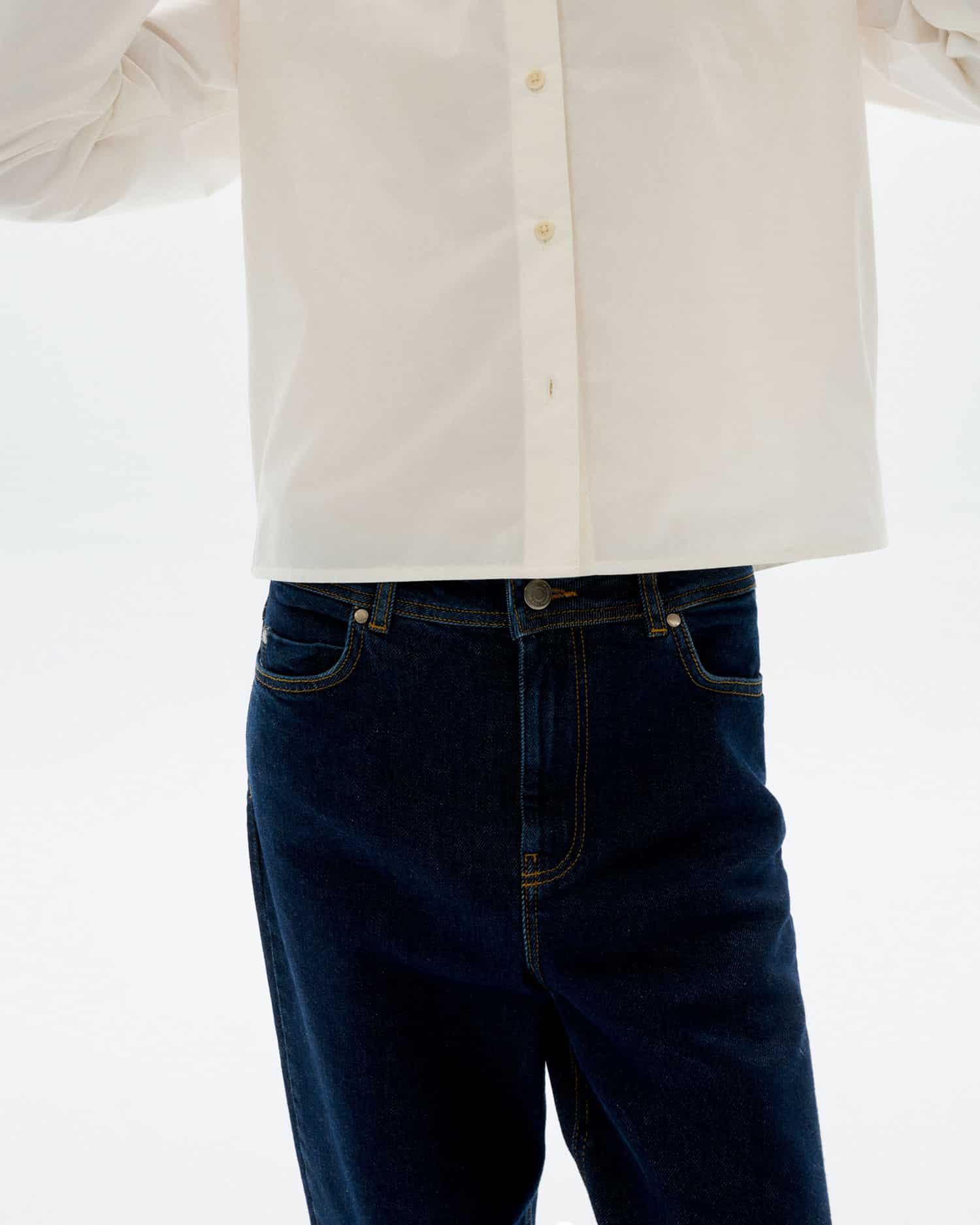 thinking mu femme jean flared theresa bleu coton bio l armoire poethique  3 
