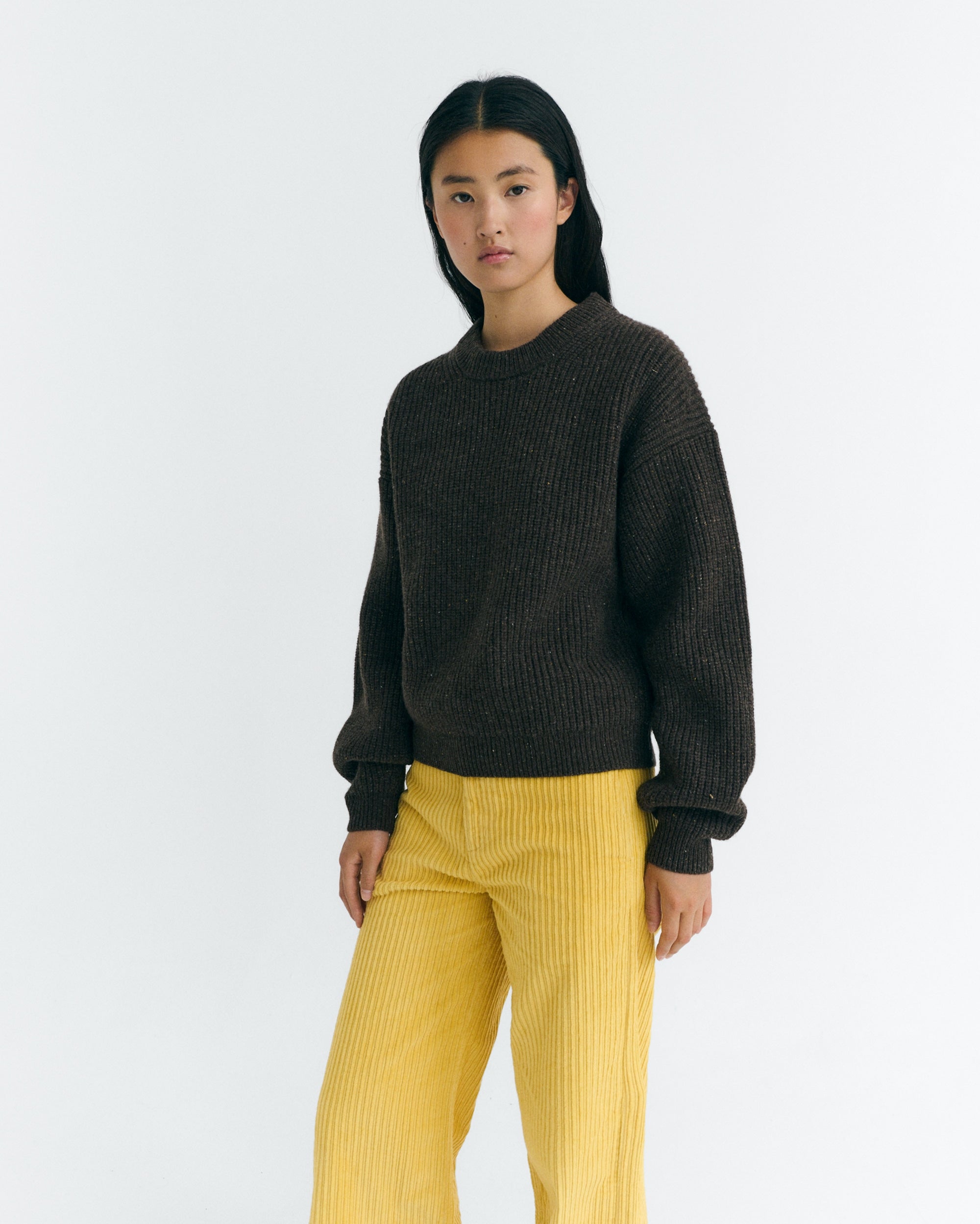 thinking mu femme pull carmen marron laine l armoire poethique  1 