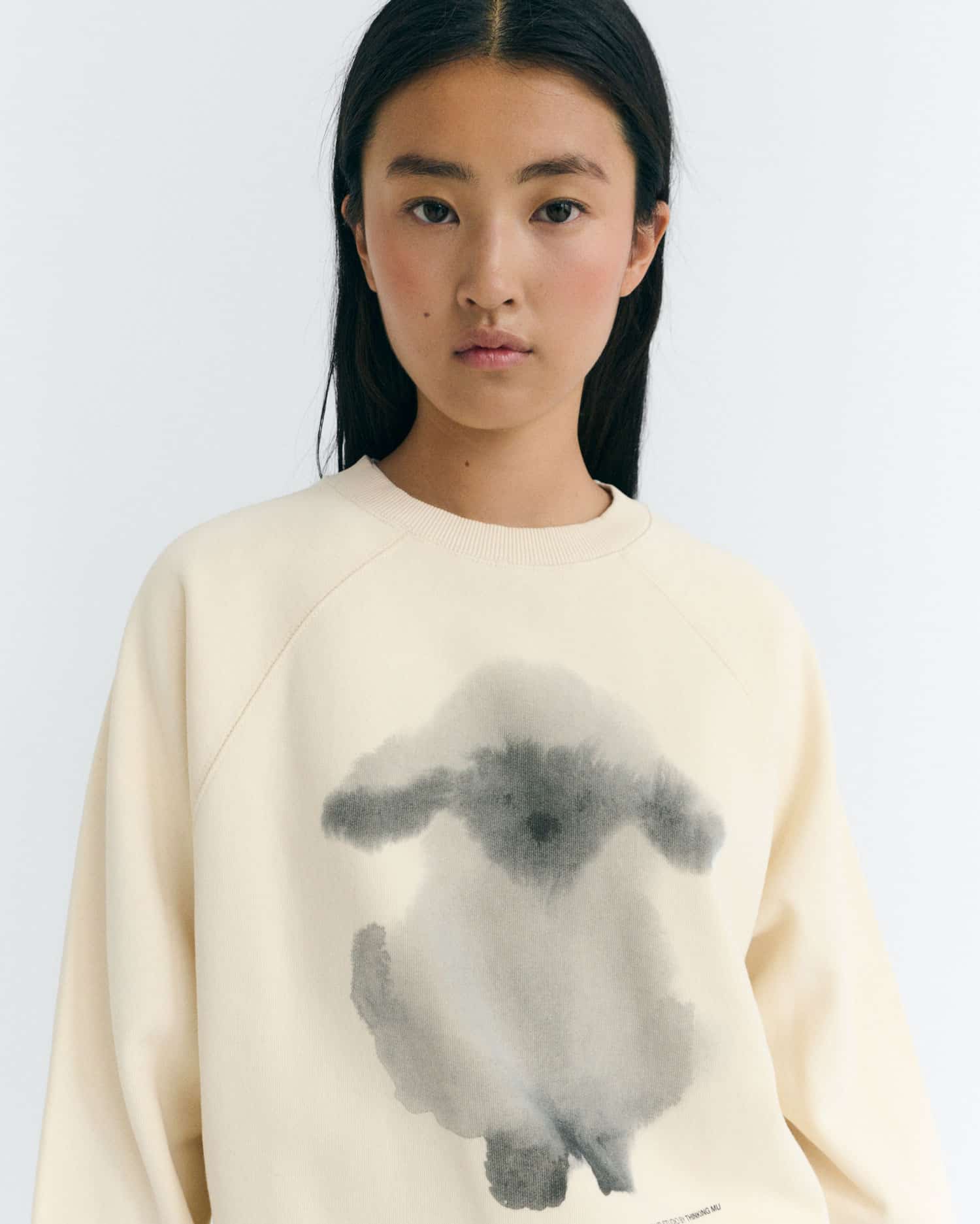 thinking mu femme sweat cloud sheep bonnie blanc gris coton bio l armoire poethique  3 