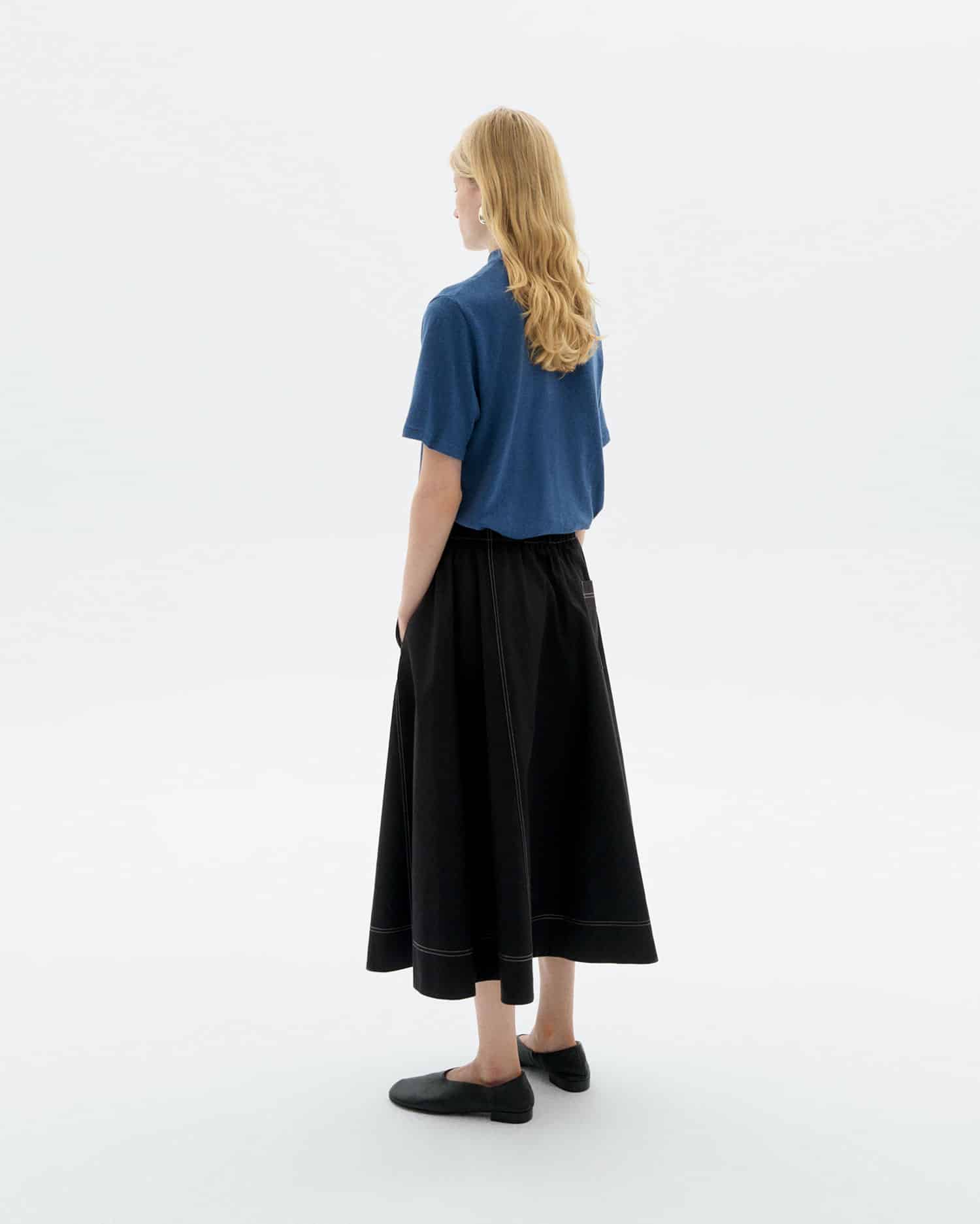 thinking mu femme t shirt aidin bleu chanvre l armoire poethique  4 